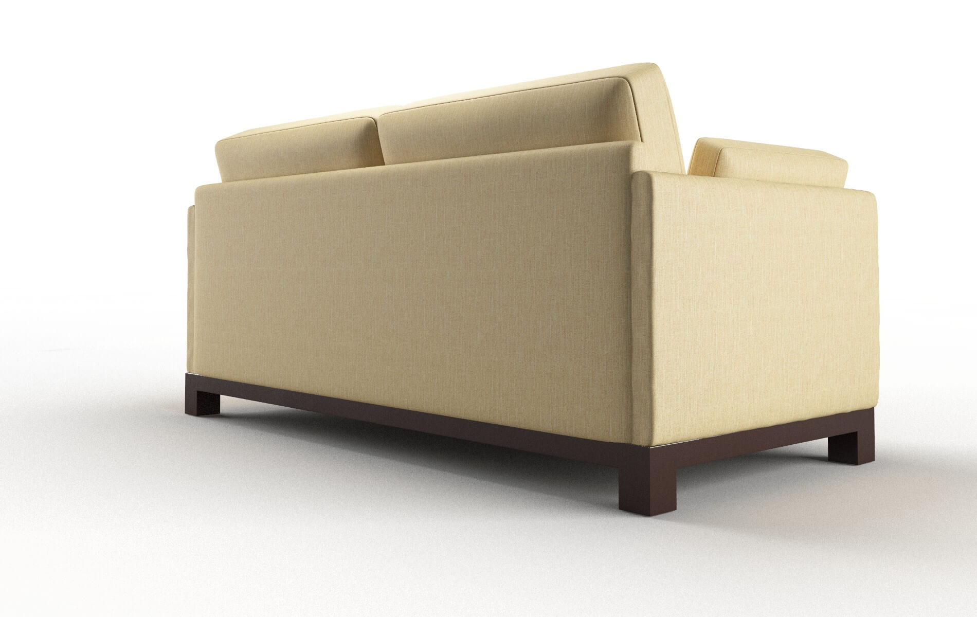 Dover Malibu Maize Sofa espresso legs 4