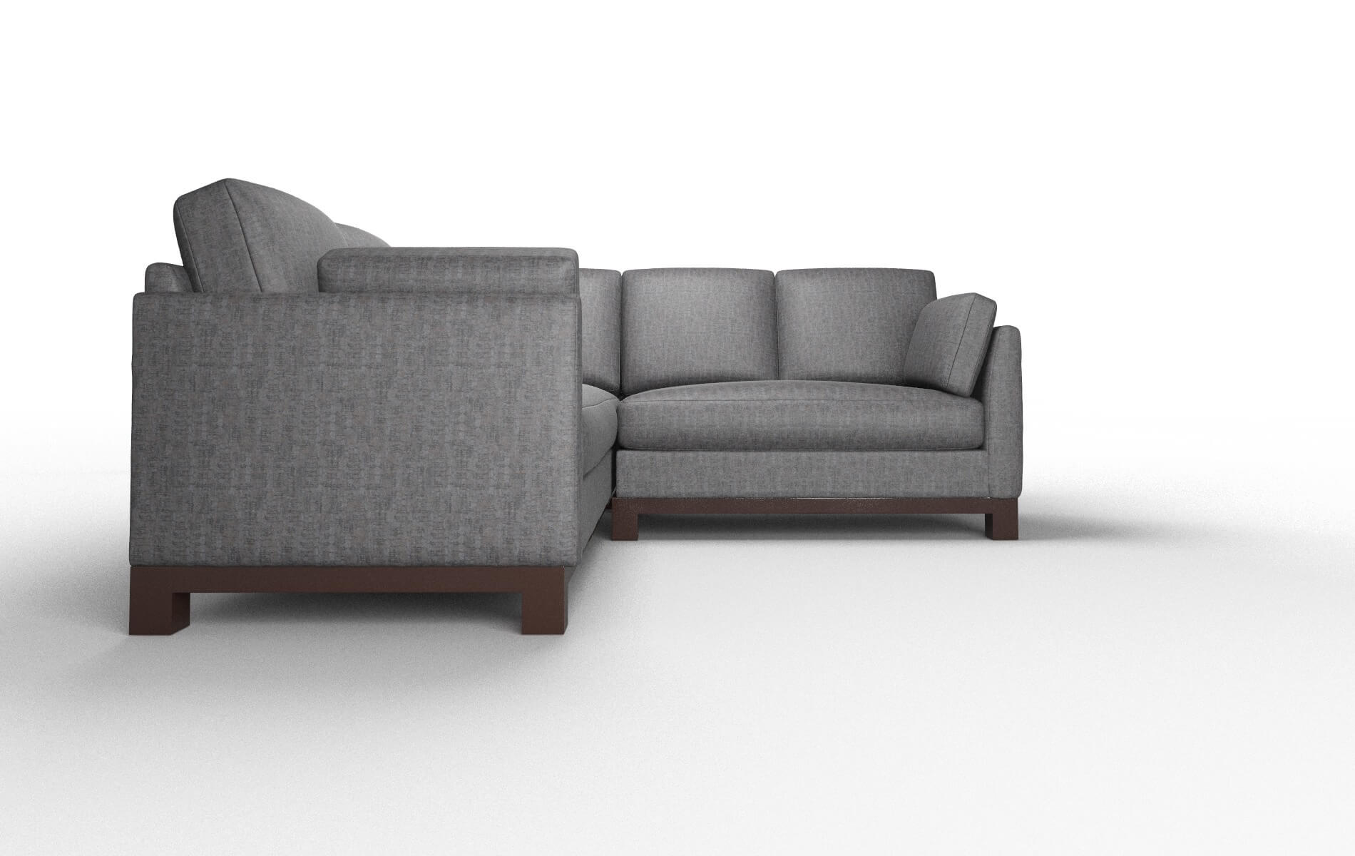Dover Marcy Baltic Sectional espresso legs 2