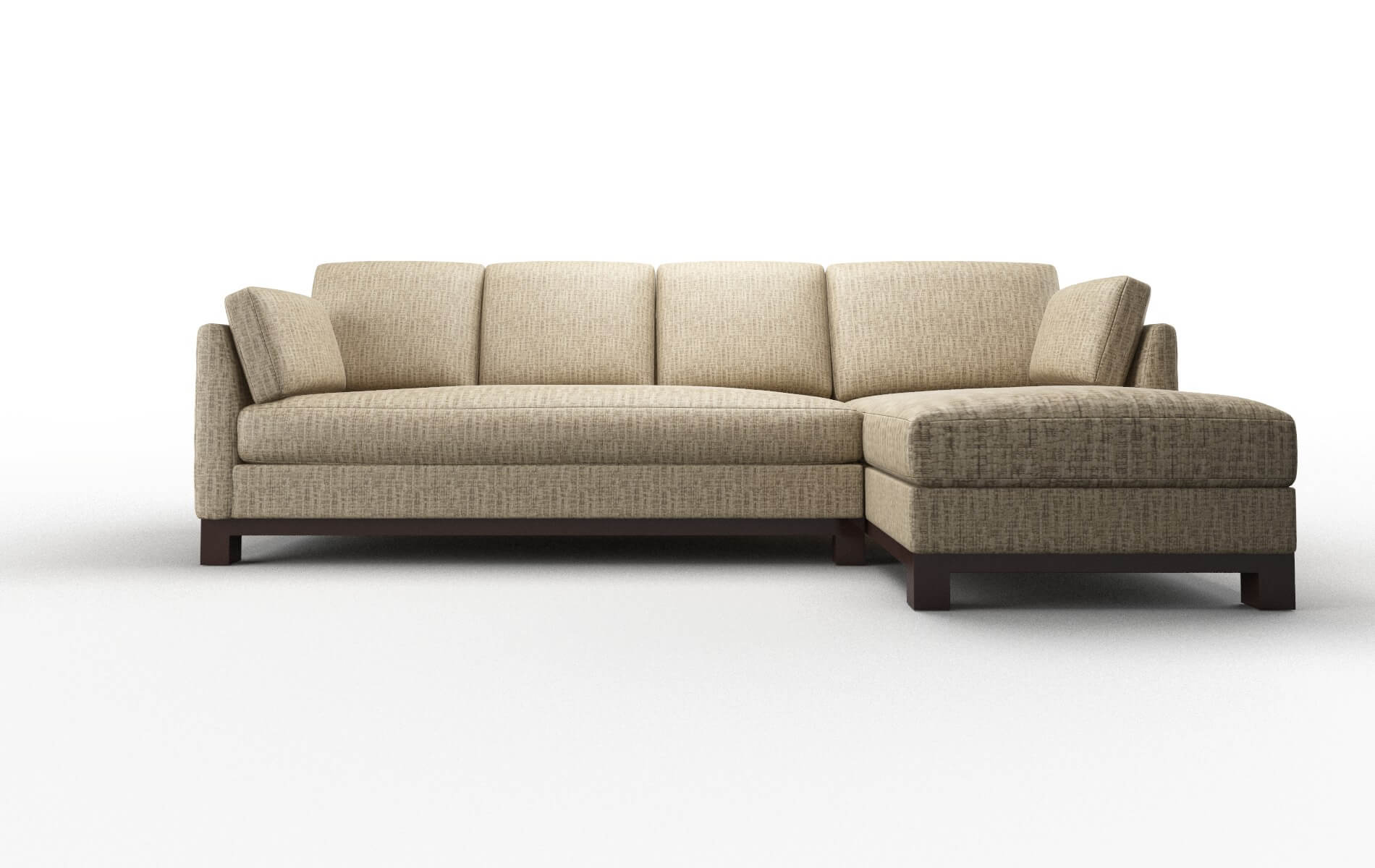 Dover Marcy camel Panel Espresso Legs  1