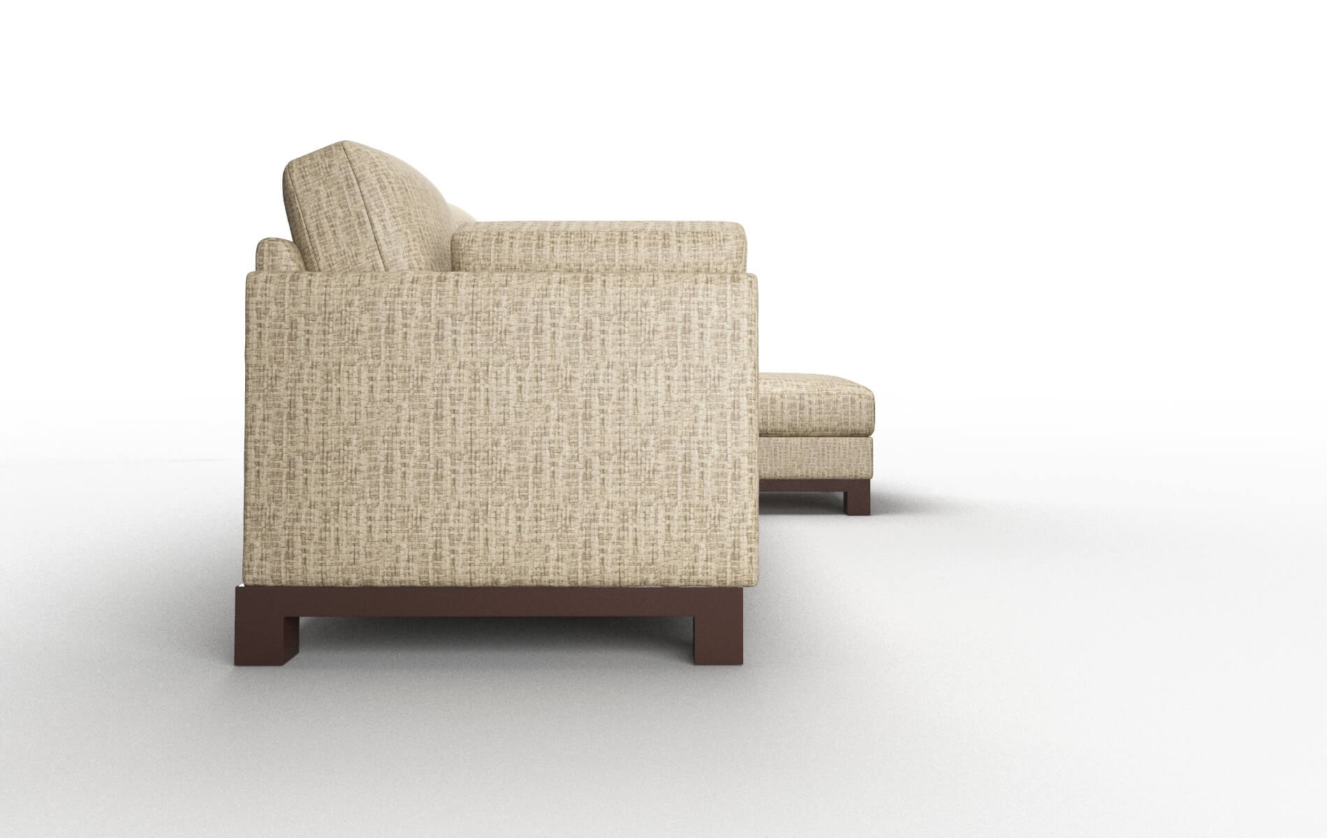 Dover Marcy Camel Panel espresso legs 3