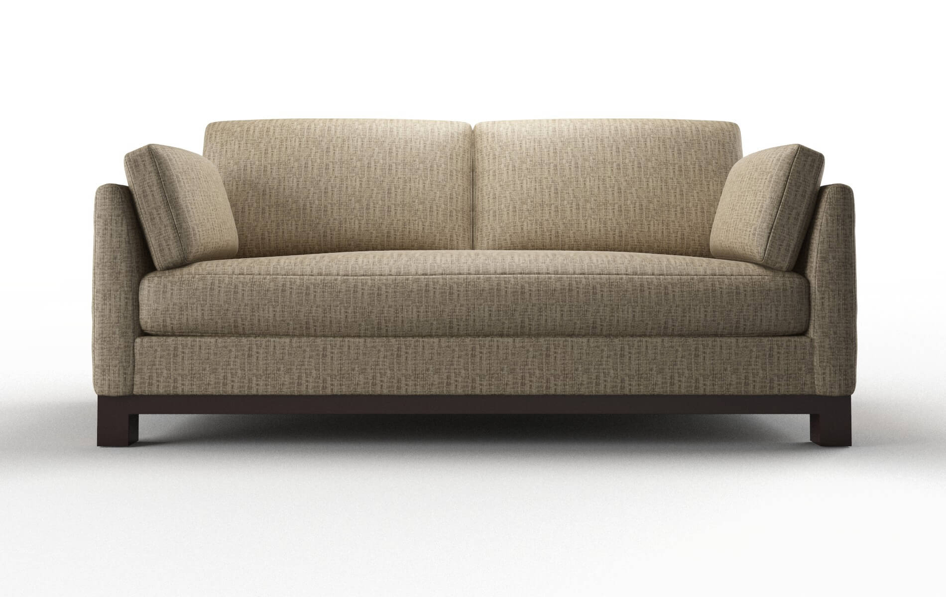 Dover Marcy Camel Sofa espresso legs 1