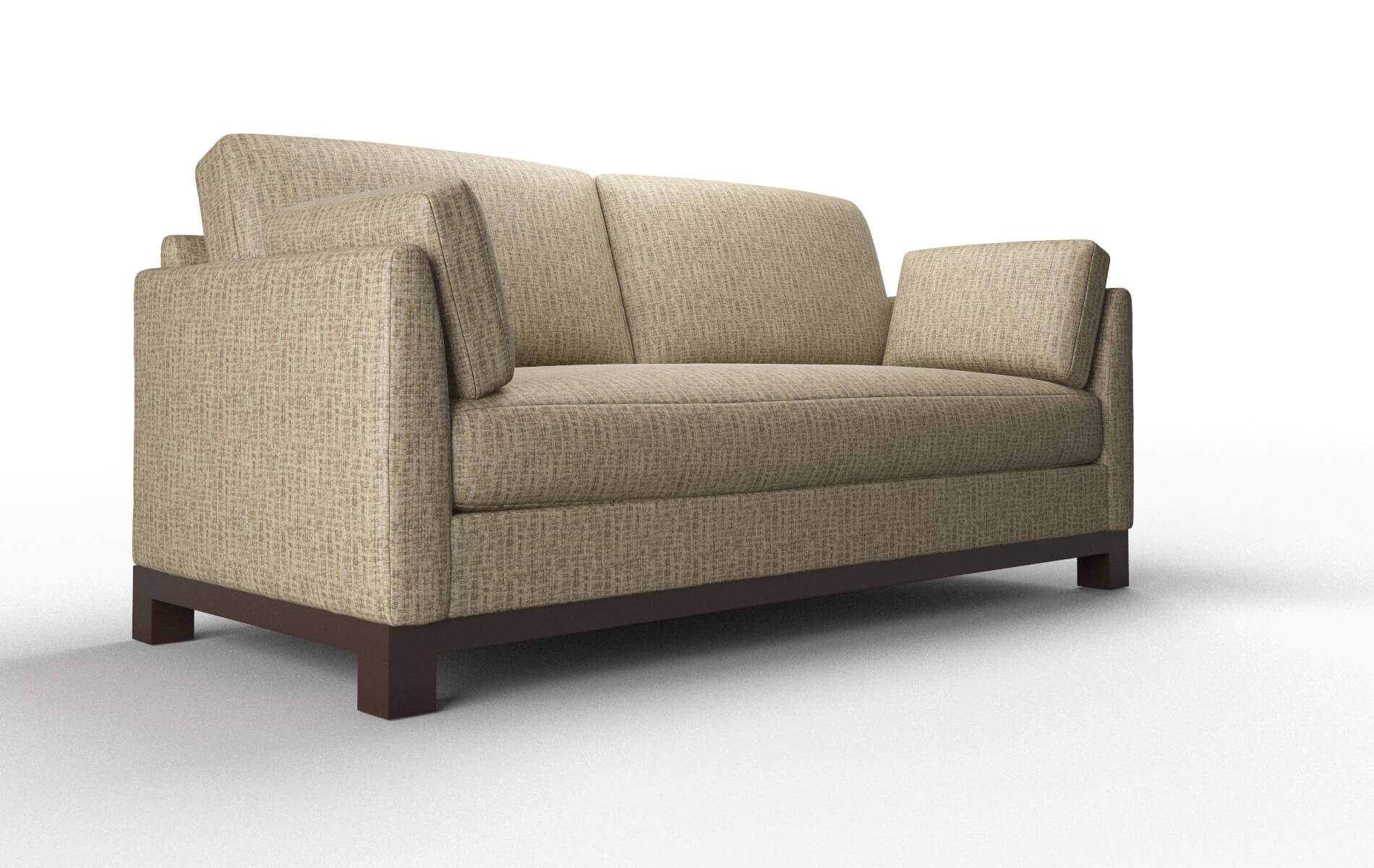 Dover Marcy Camel Sofa espresso legs 2