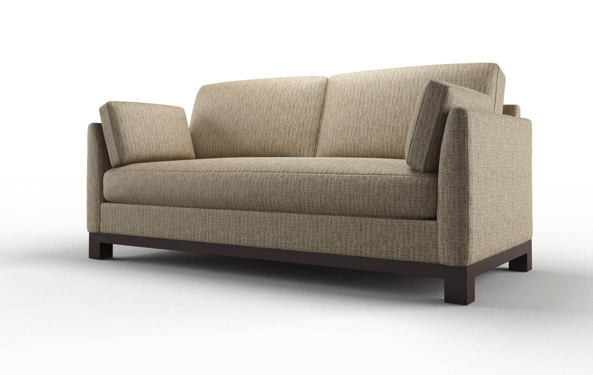 Dover Marcy Camel Sofa espresso legs 5