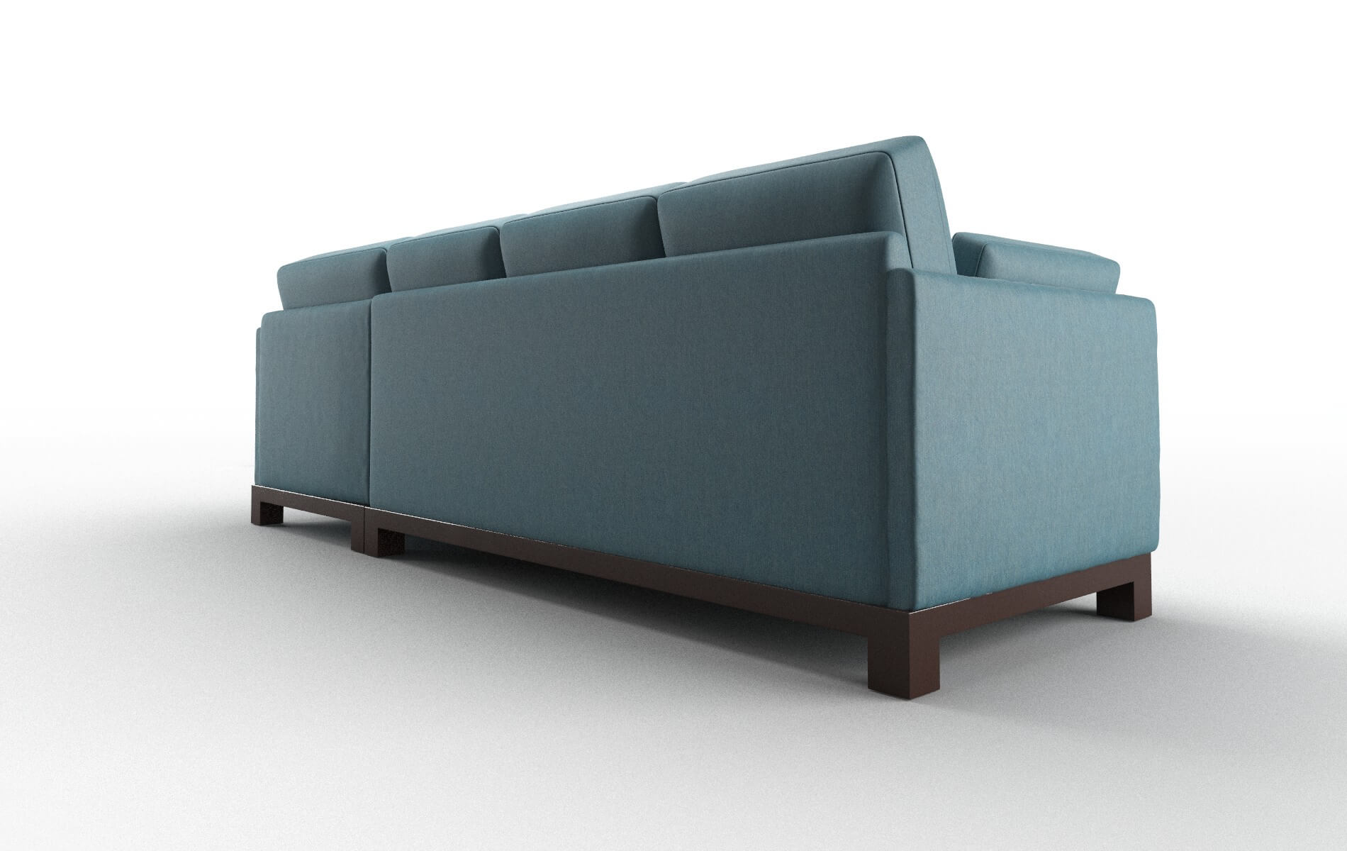 Dover Merit Peacock Panel espresso legs 5