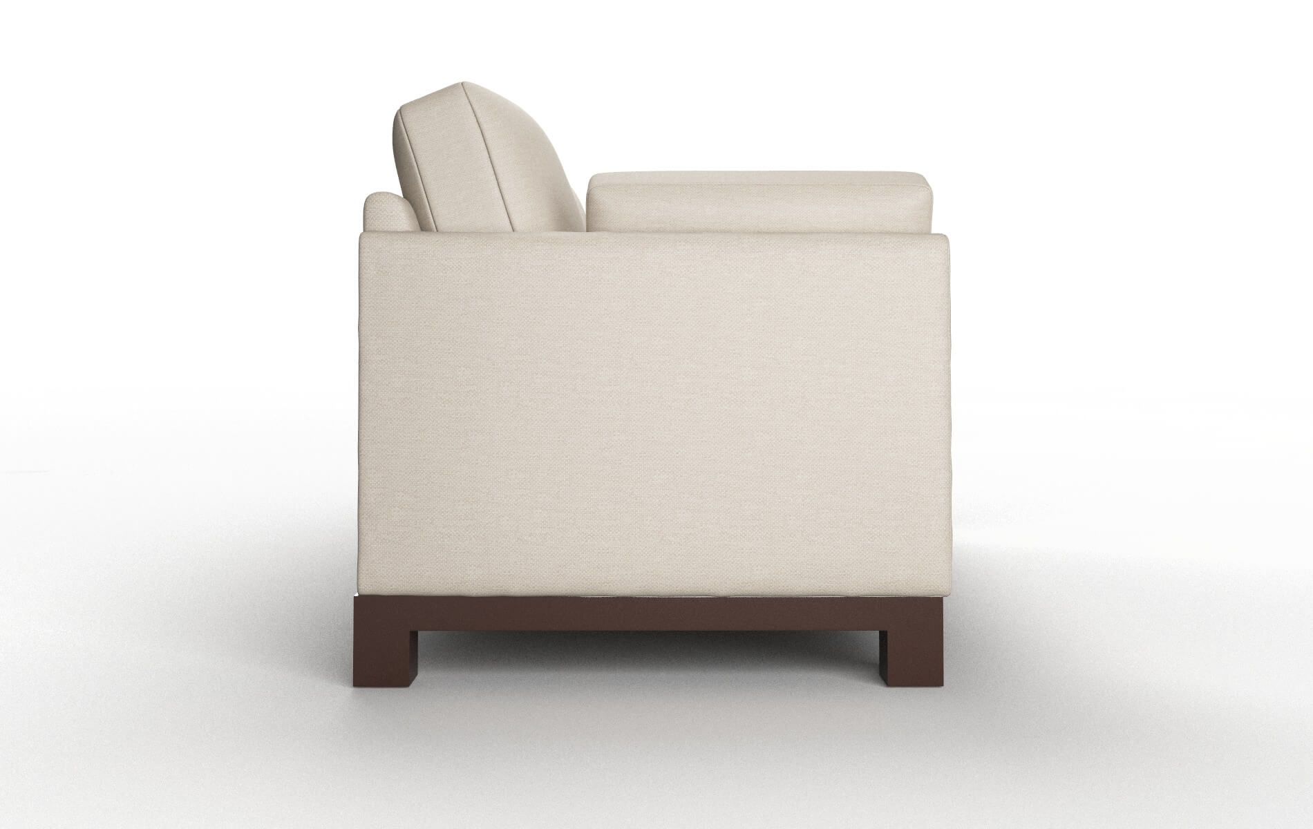 Dover Naples Almond Sofa espresso legs 3