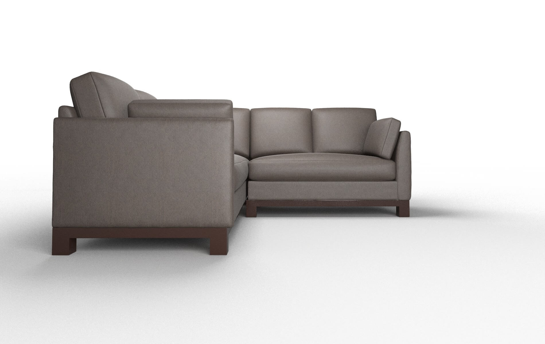 Dover Naples Graphite Sectional espresso legs 2
