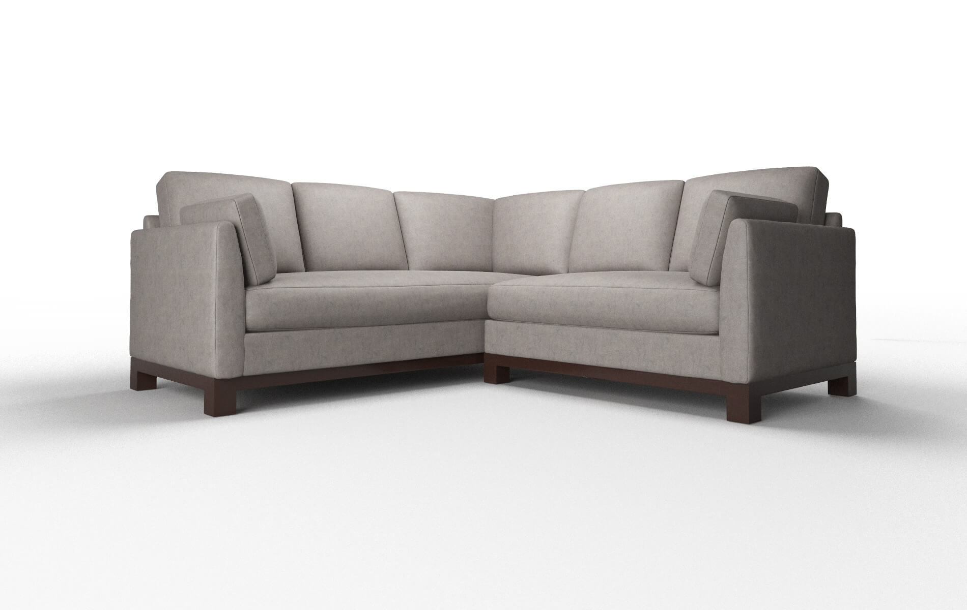 Dover Noble Otter Sectional espresso legs 1