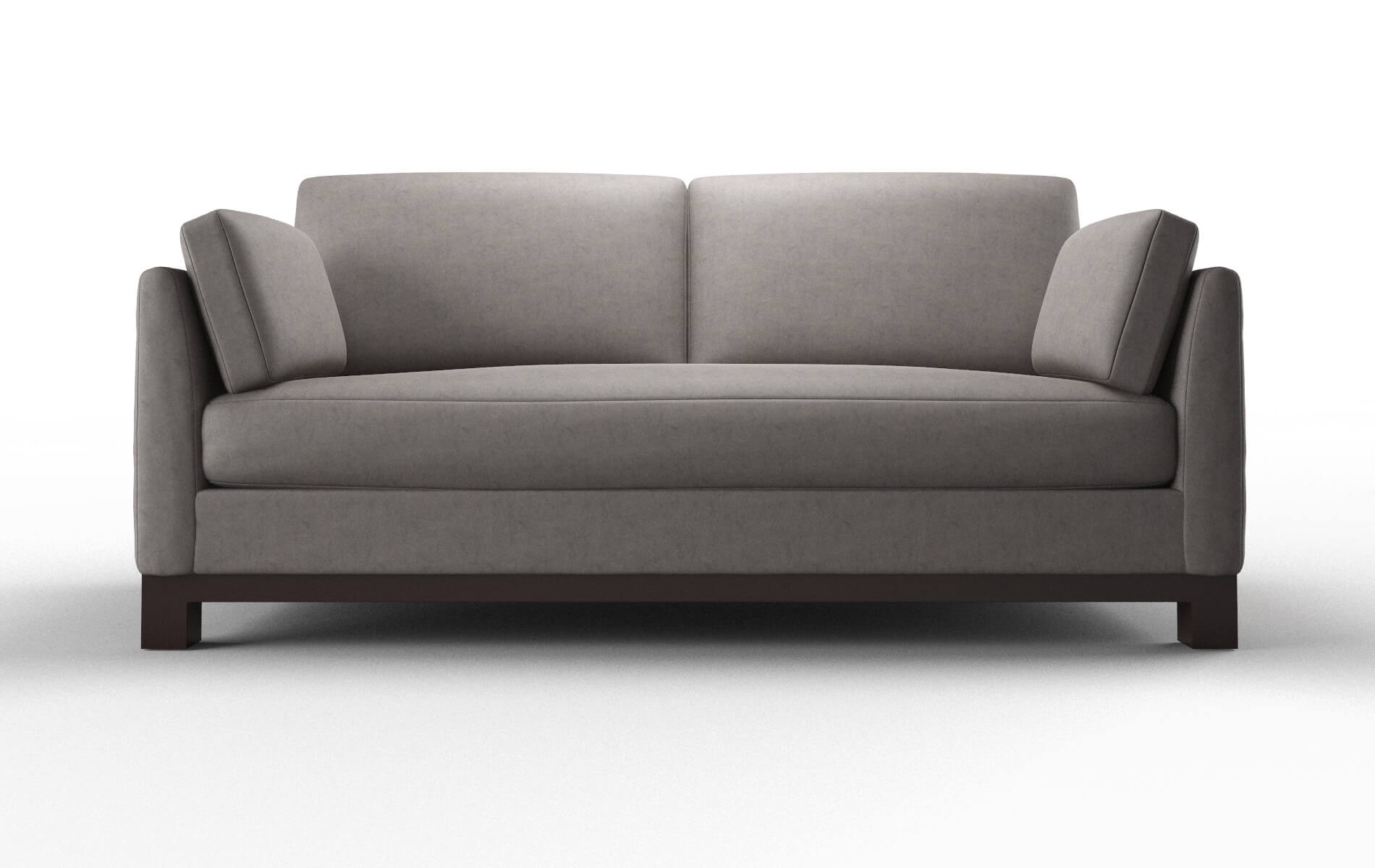 Dover Noble otter Sofa Espresso Legs  1