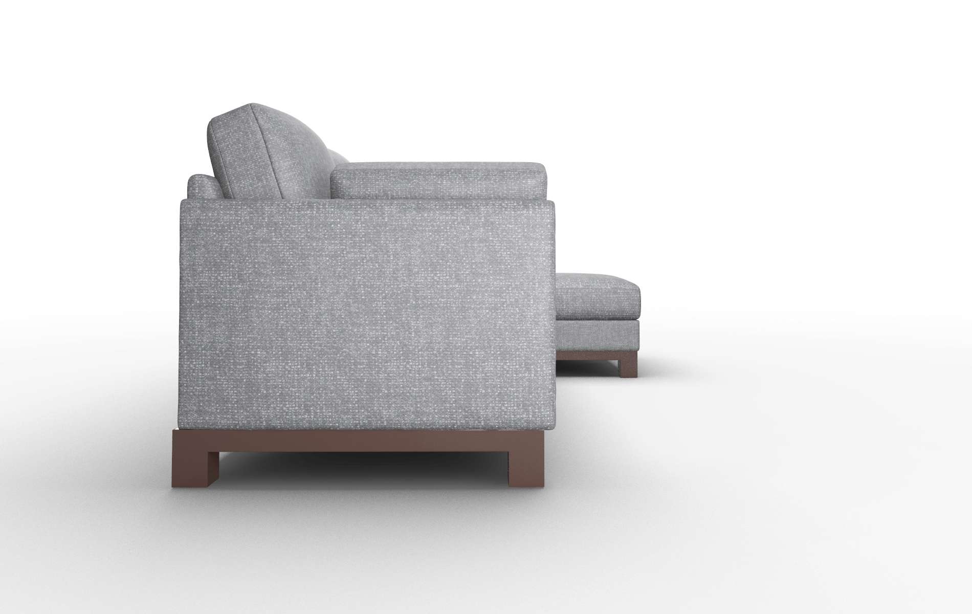 Dover Notion Graphite Panel espresso legs 3