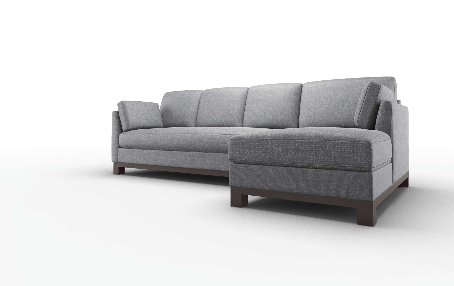 Dover Notion Graphite Panel espresso legs 4