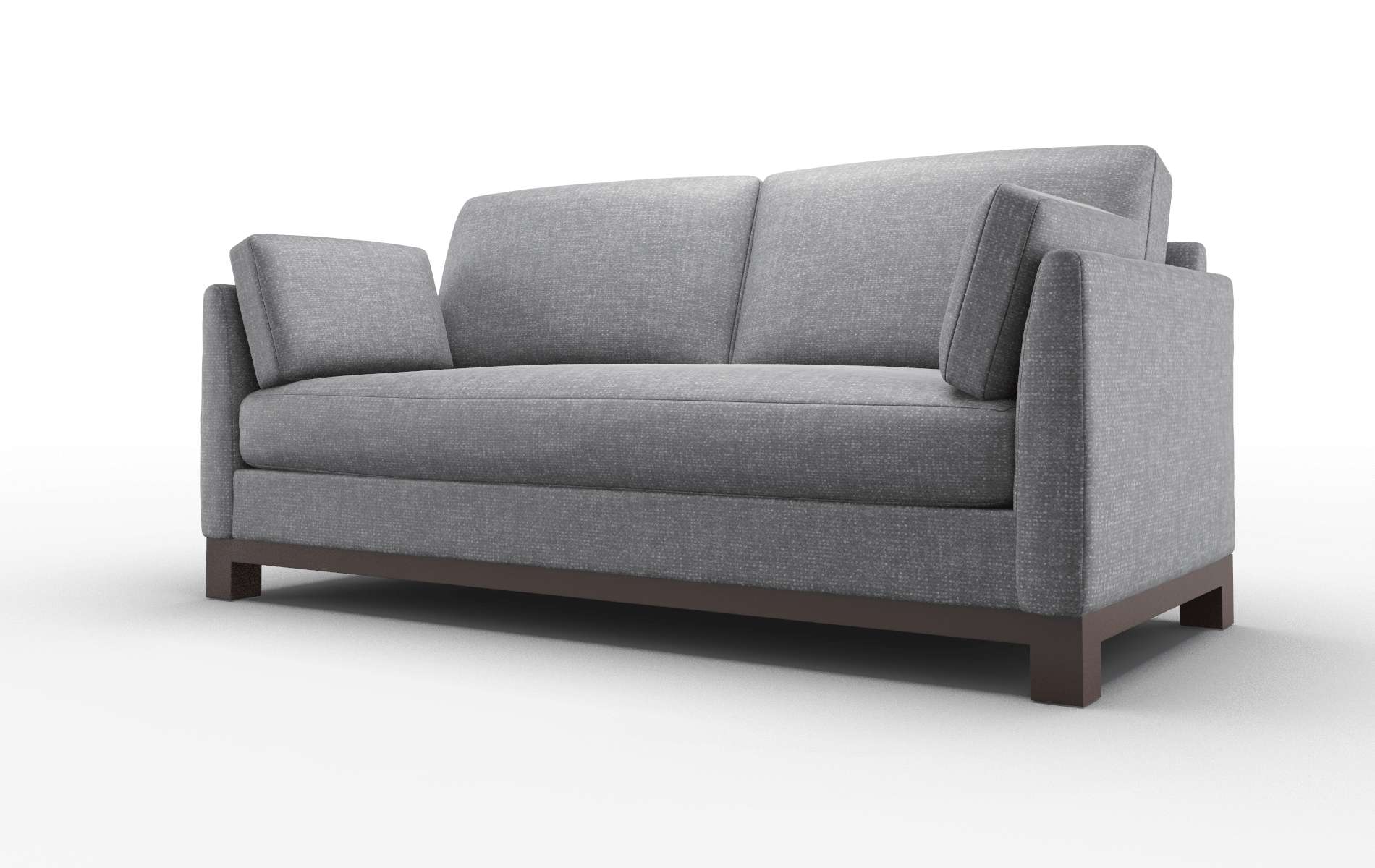 Dover Notion Graphite Sofa espresso legs 4