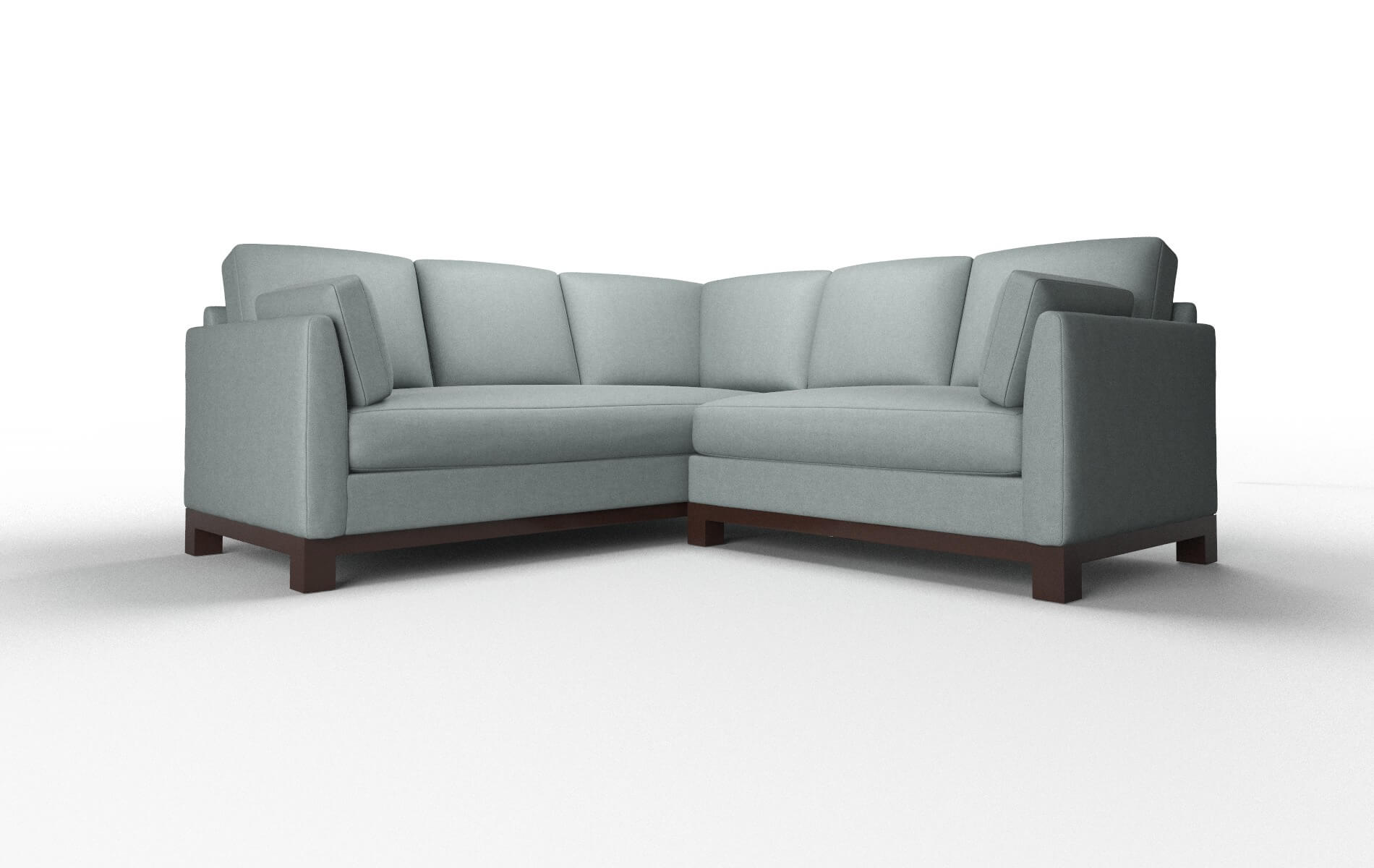 Dover Oakley Baltic Sectional espresso legs 1