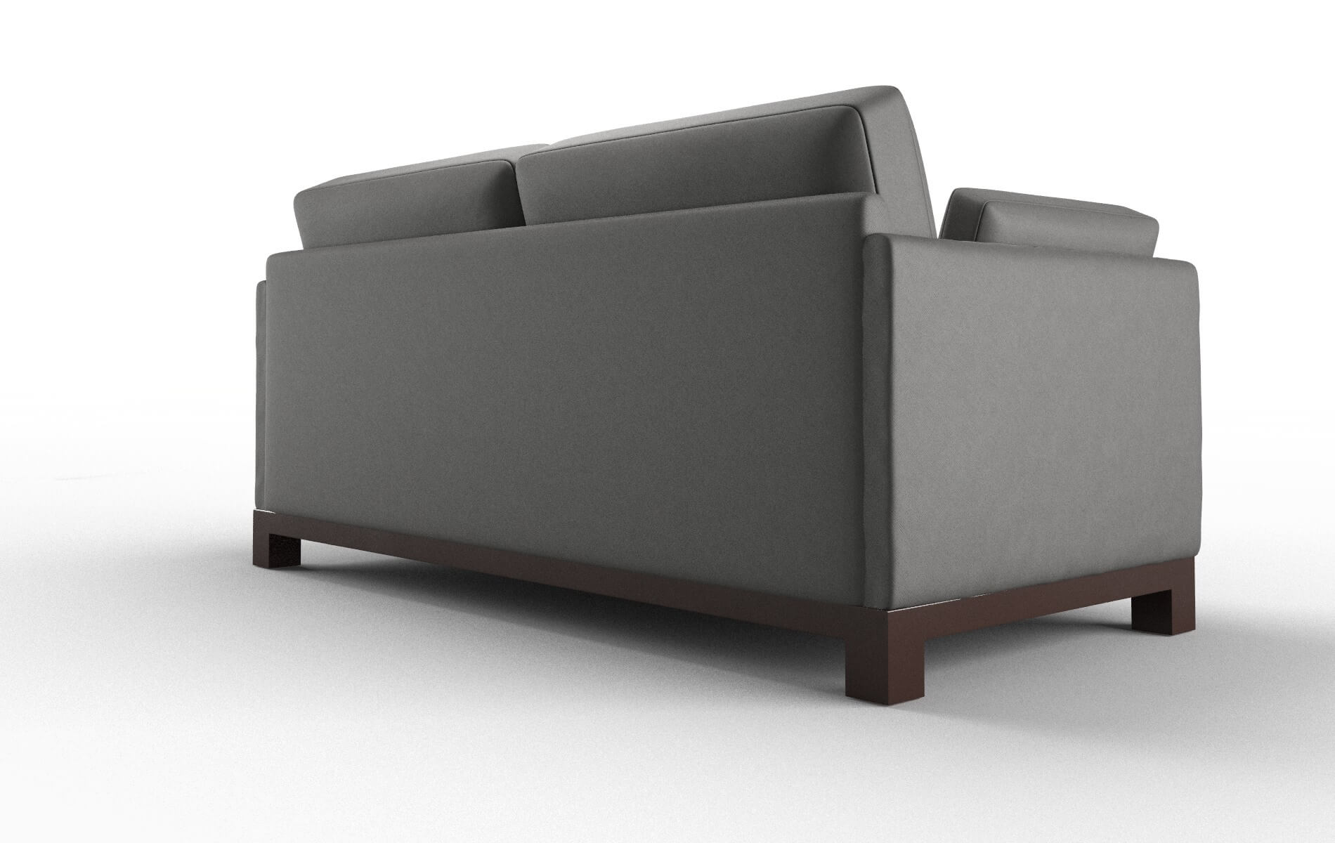 Dover Oakley Charcoal Sofa espresso legs 4