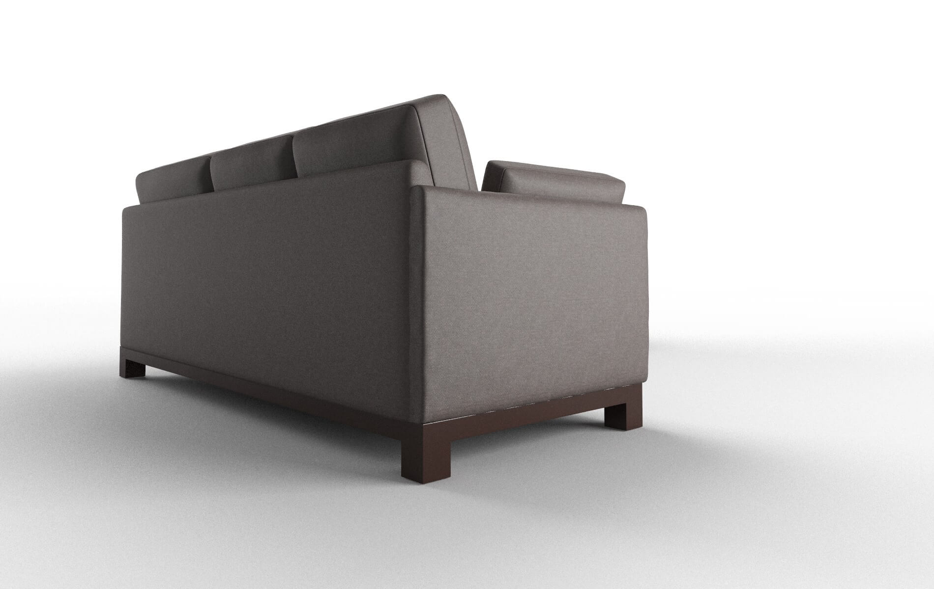 Dover Oscar Chocolate Sectional espresso legs 3