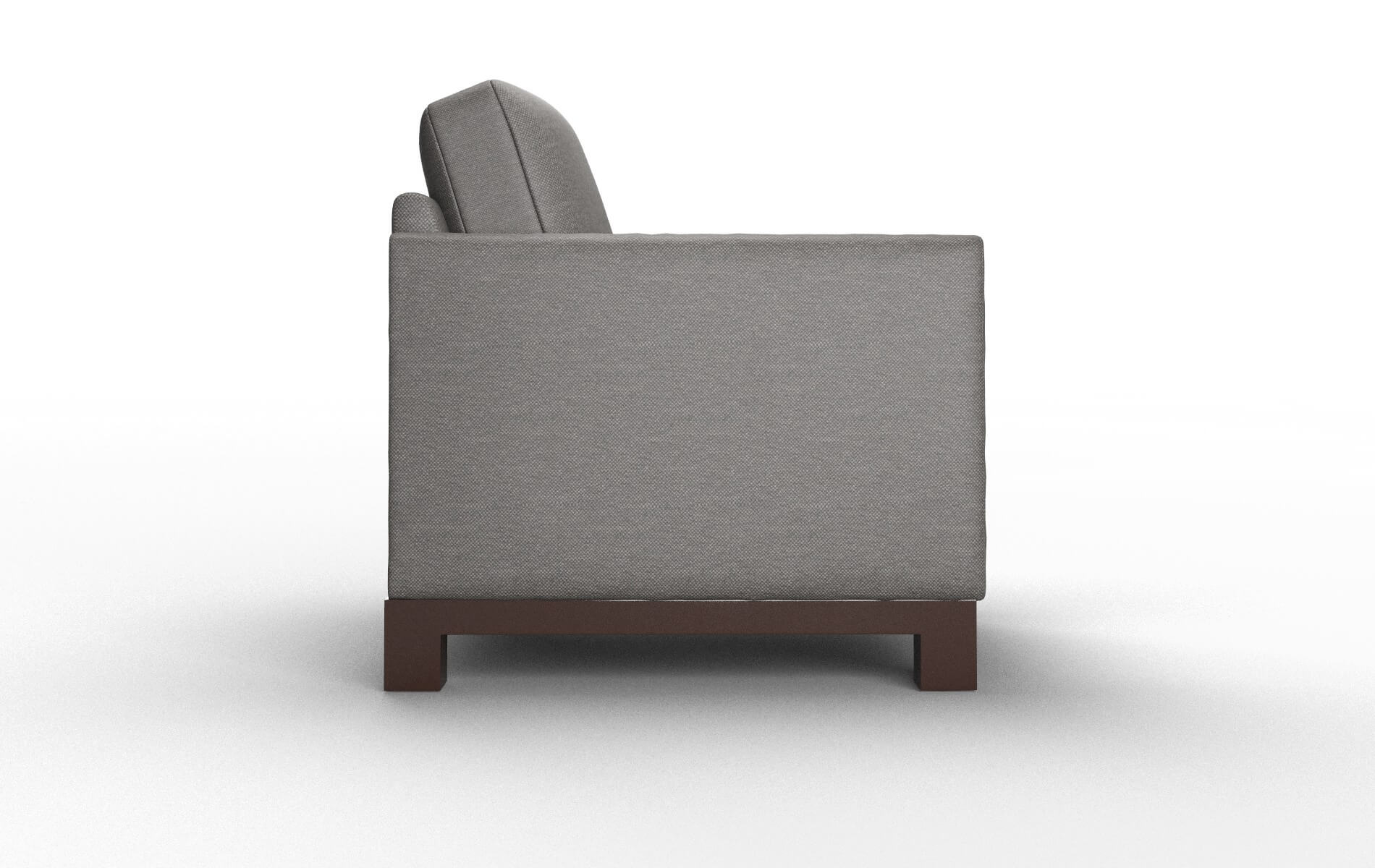 Dover Oscar Grey Chair espresso legs 3