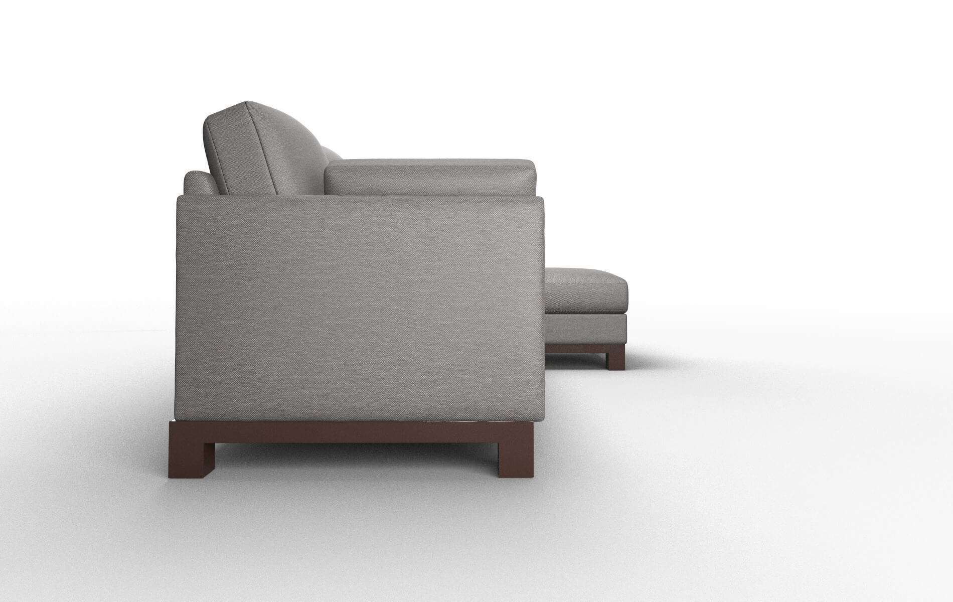 Dover Oscar Grey Panel espresso legs 3