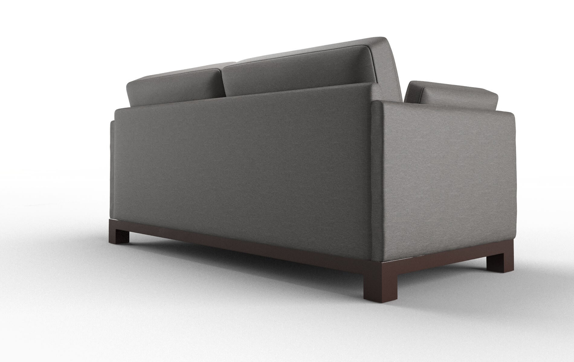 Dover Oscar Grey Sofa espresso legs 4