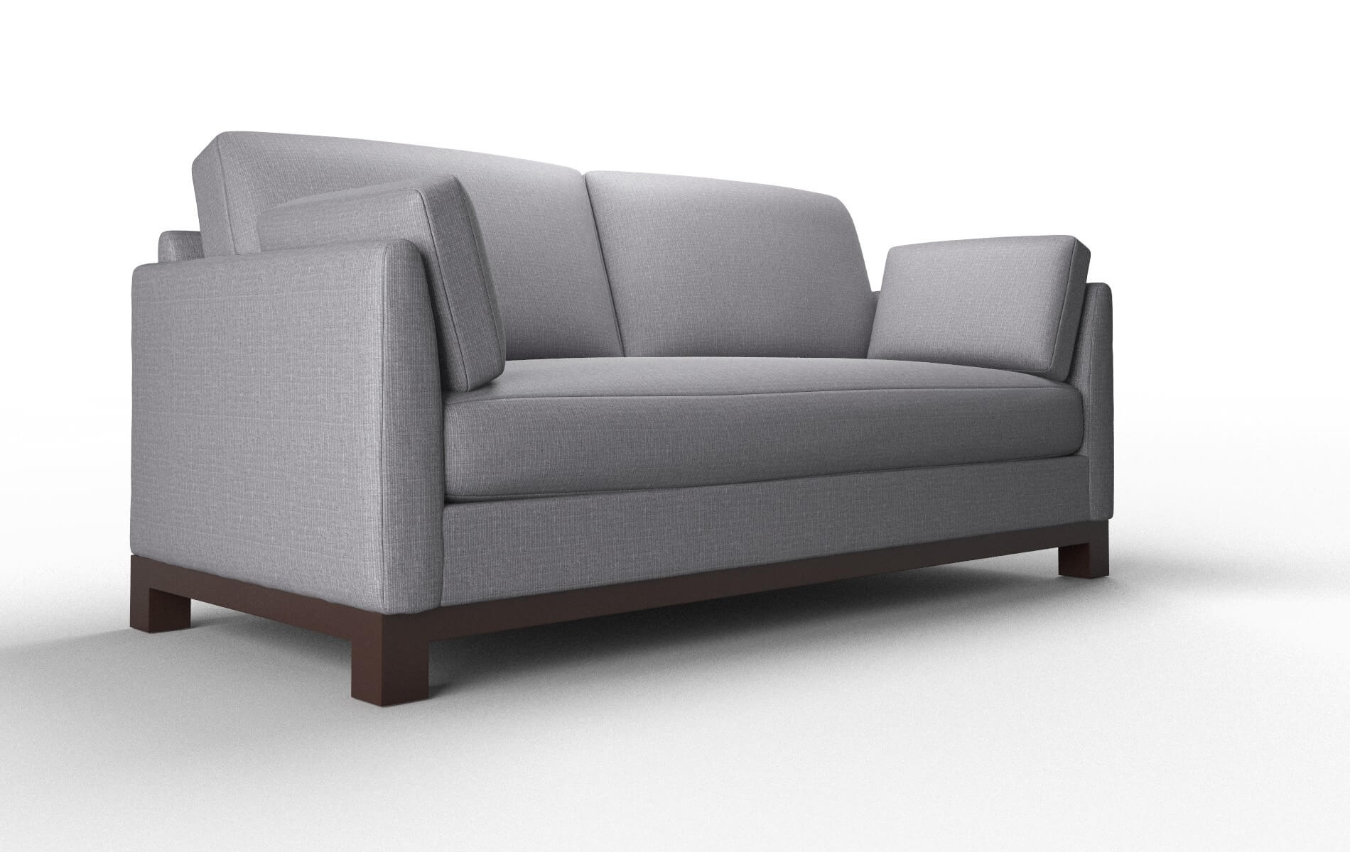 Dover Parker Ash Sofa espresso legs 2