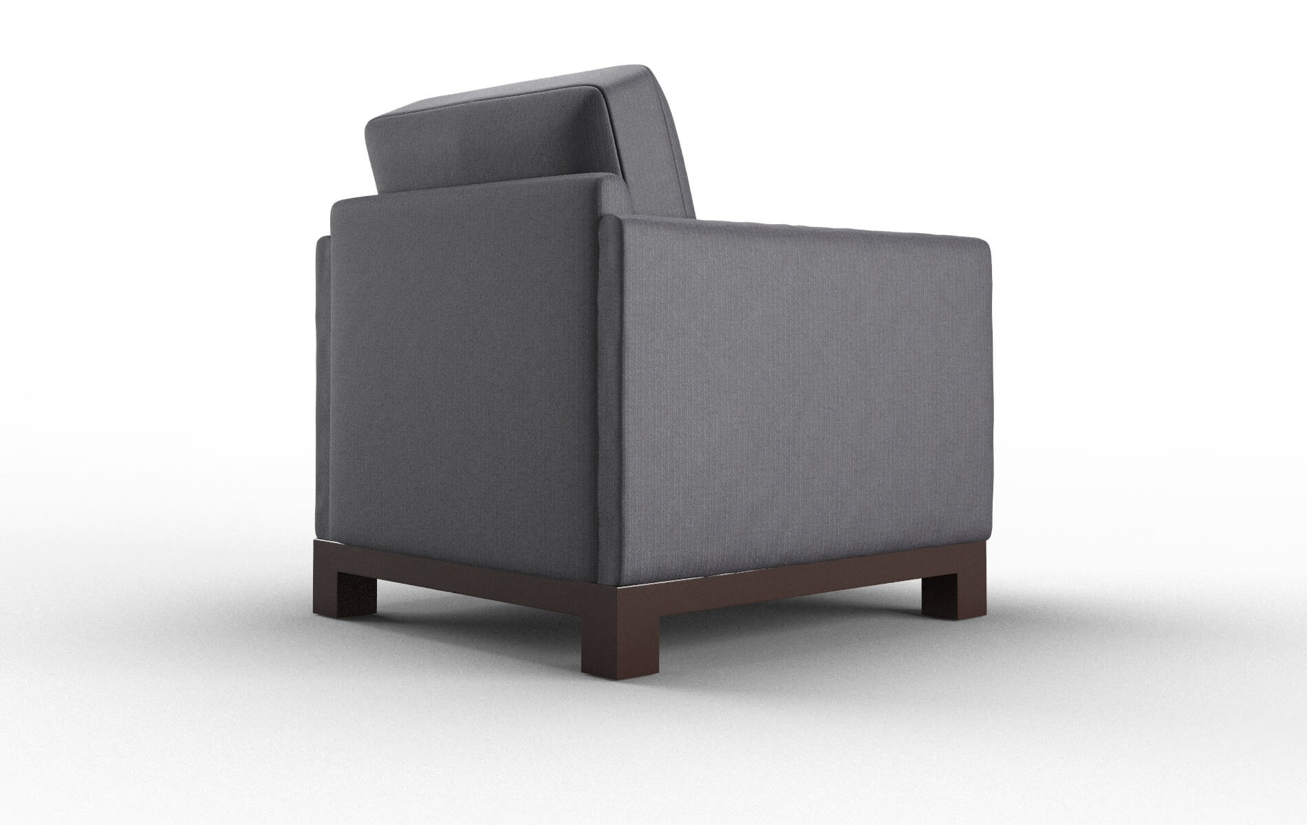 Dover Parker Charcoal Chair espresso legs 5