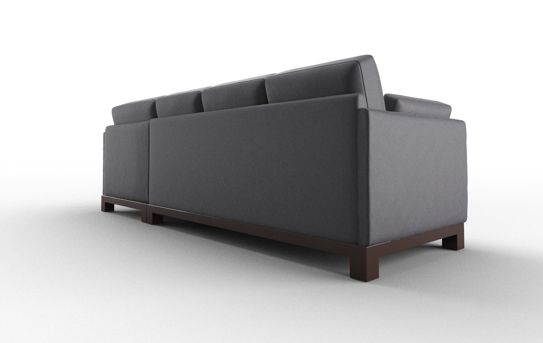 Dover Parker Charcoal Panel espresso legs 5