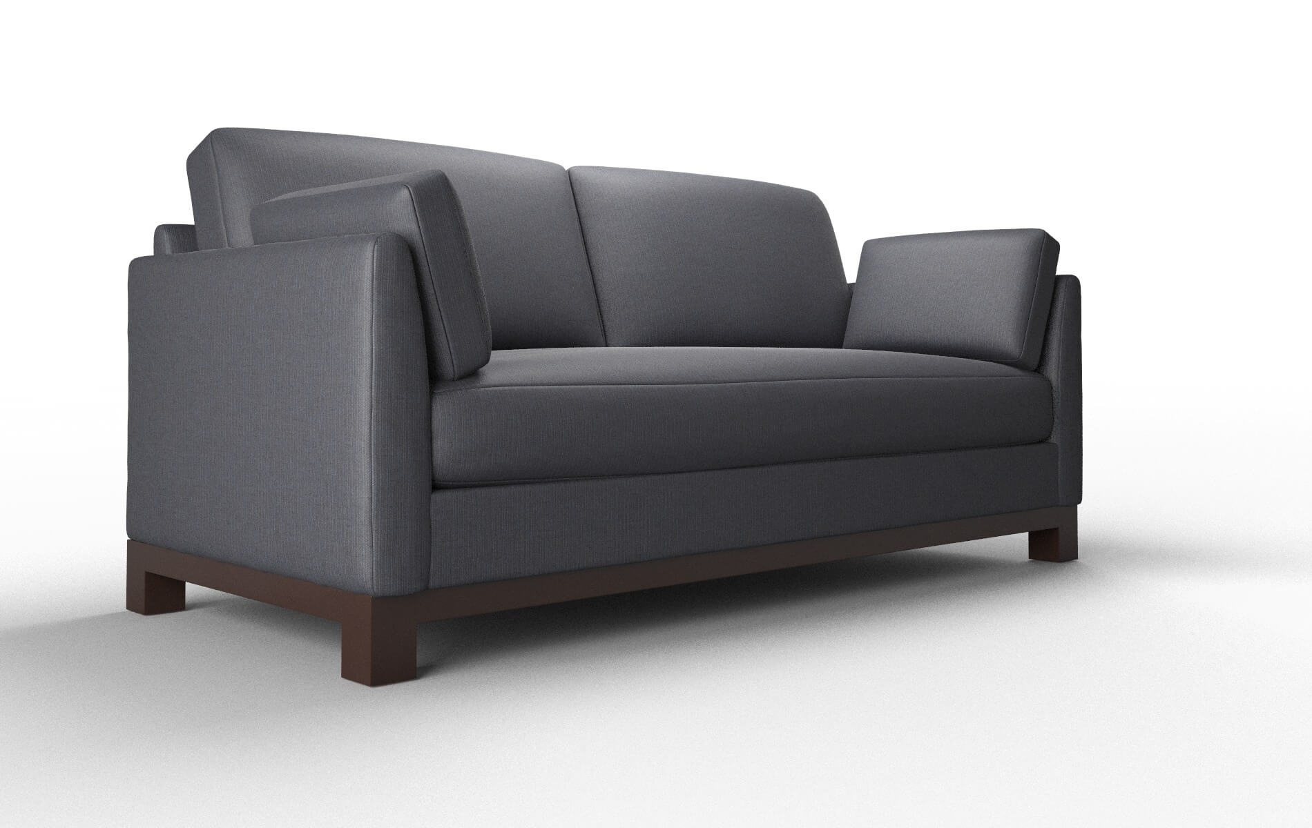 Dover Parker Midnight Sofa espresso legs 2
