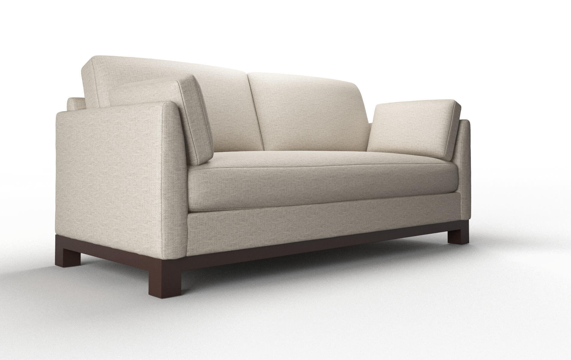 Dover Parker Wheat Sofa espresso legs 2