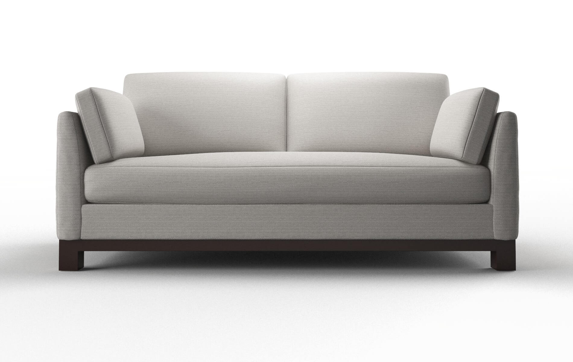 Dover Phoenix Silver Sofa espresso legs 1