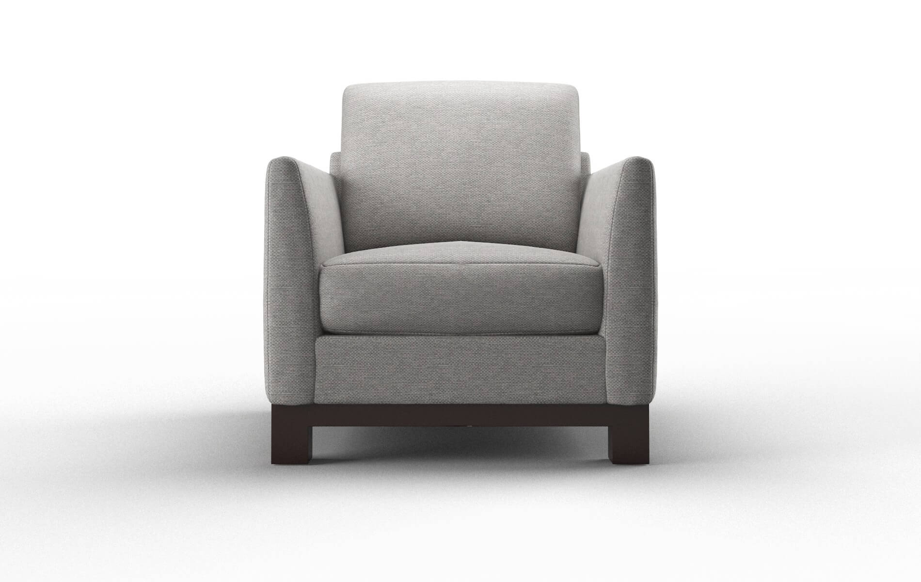Dover Phoenix smoke Chair Espresso Legs  1