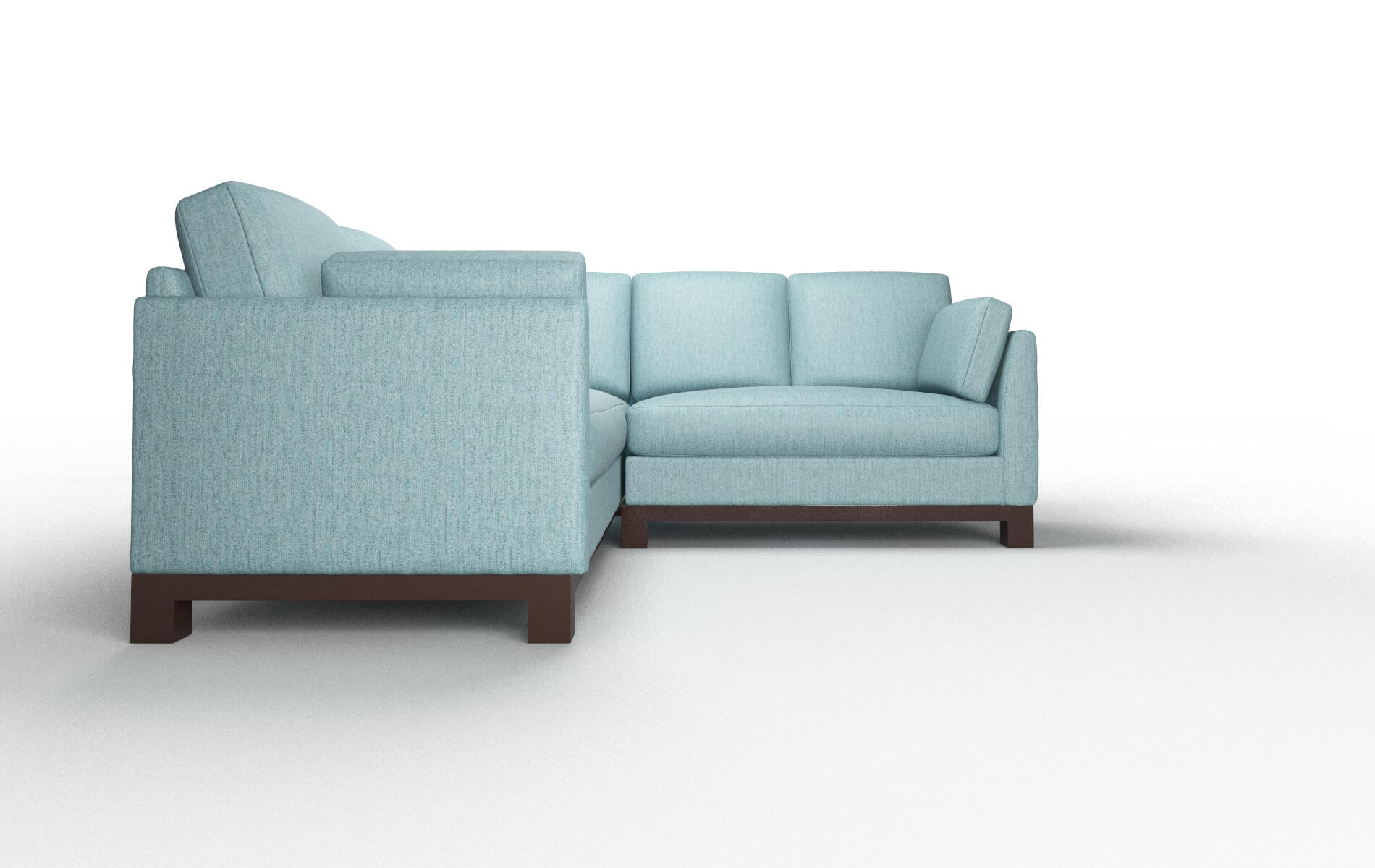 Dover Prisma Hydrate Sectional espresso legs 2