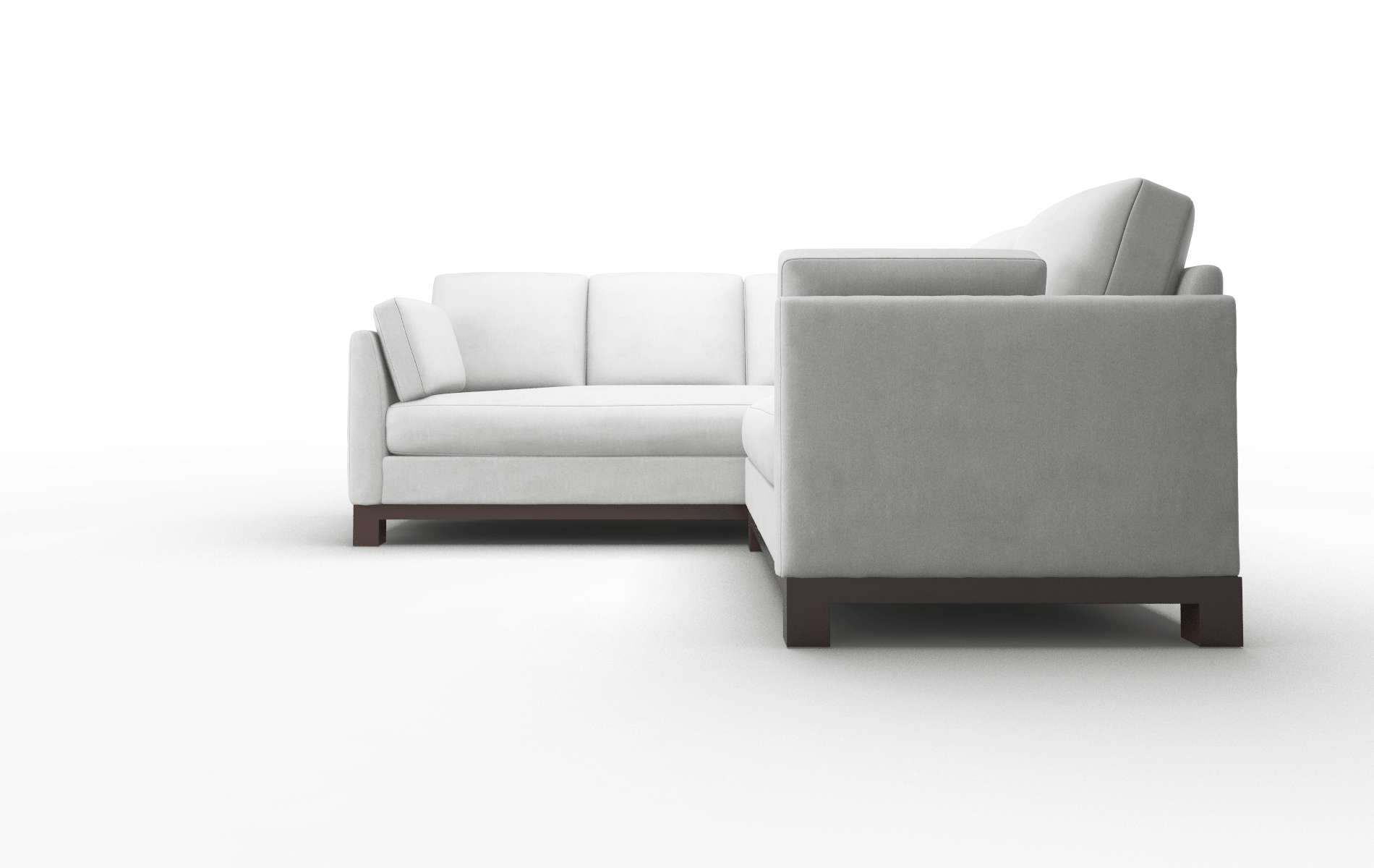 Dover Prisma Steam Sectional espresso legs 5