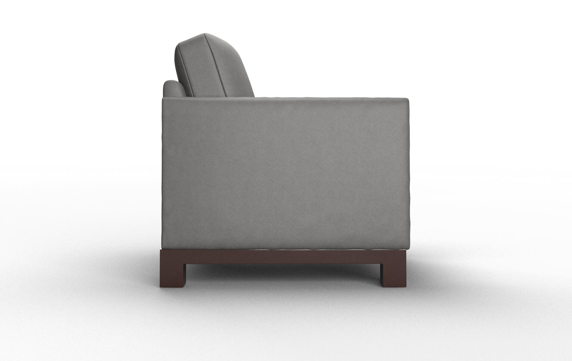 Dover Rocket Charcoal Chair espresso legs 3