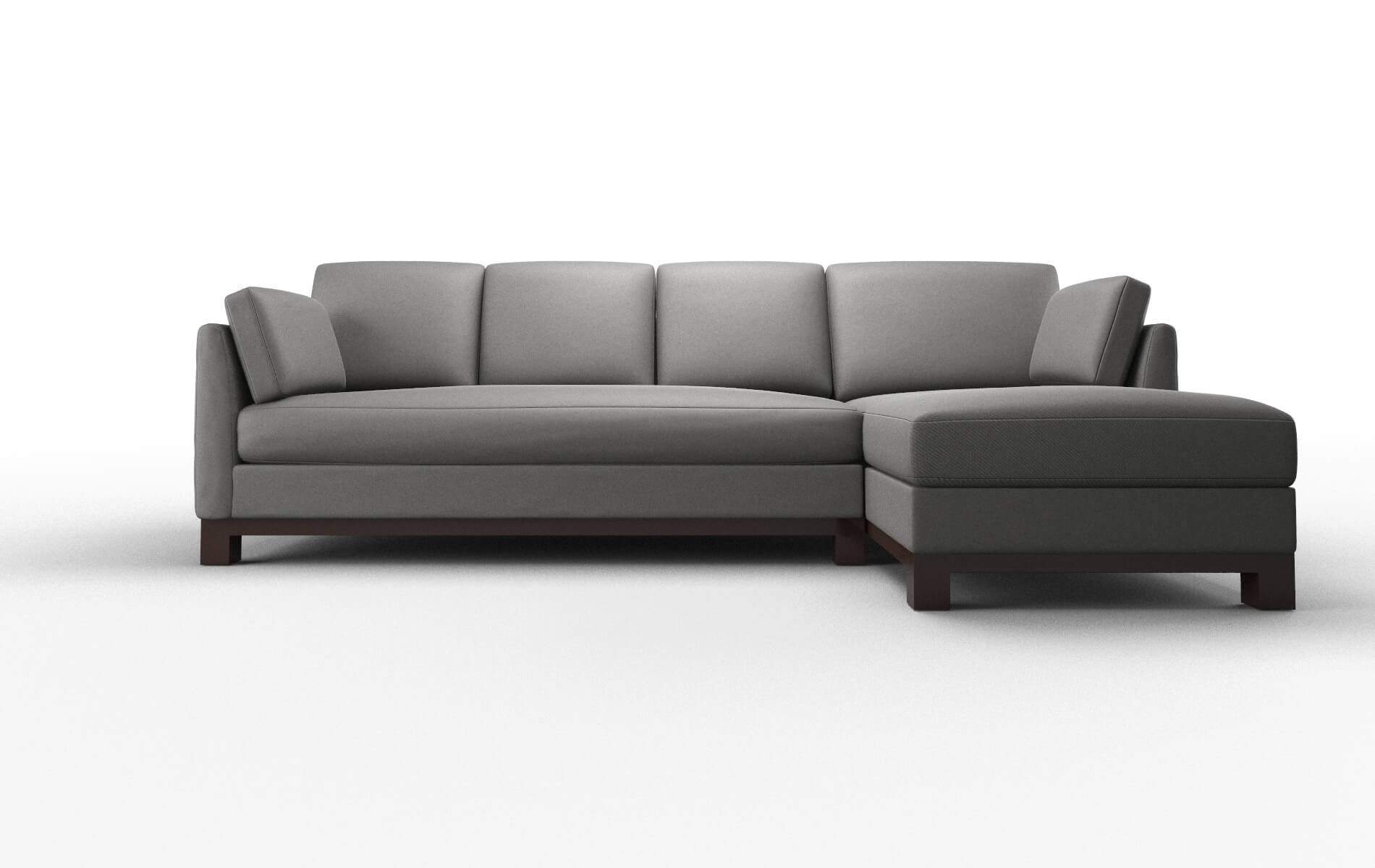 Dover Rocket Charcoal Panel espresso legs 1