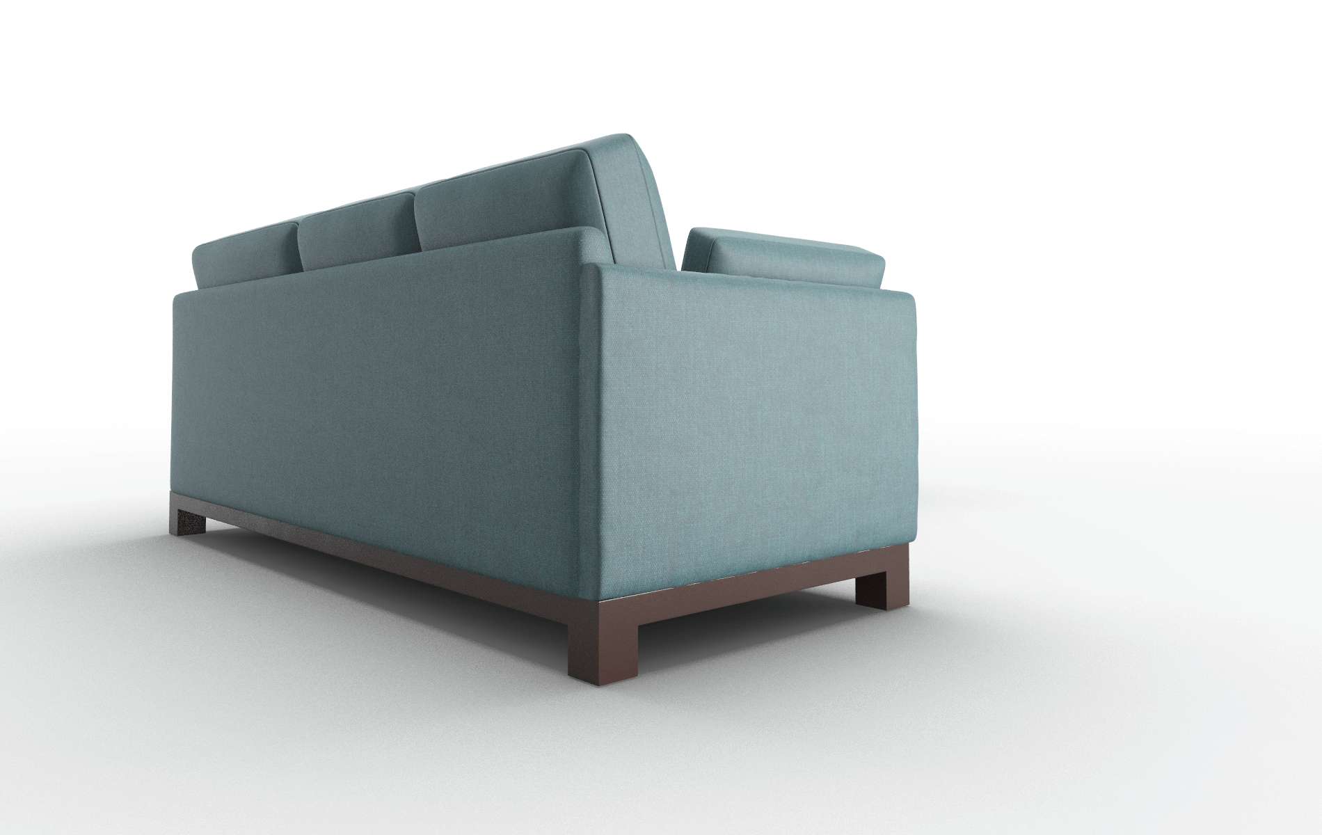Dover Rocket Peacock Sectional espresso legs 3