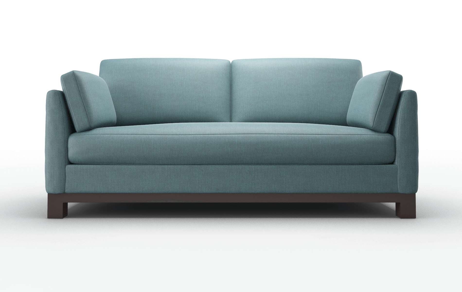 Dover Rocket Peacock Sofa espresso legs 1