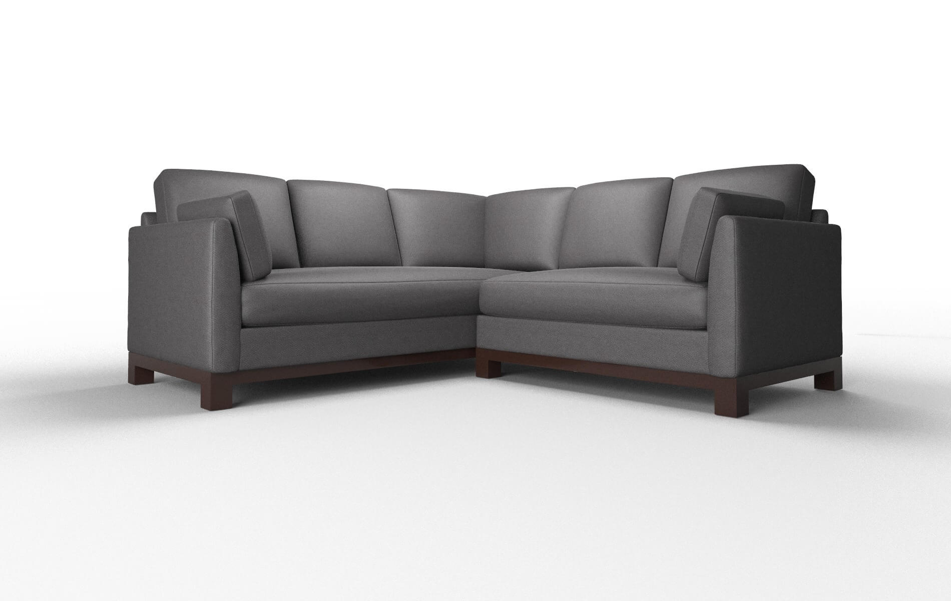 Dover Royale eclipse Sectional Espresso Legs  1