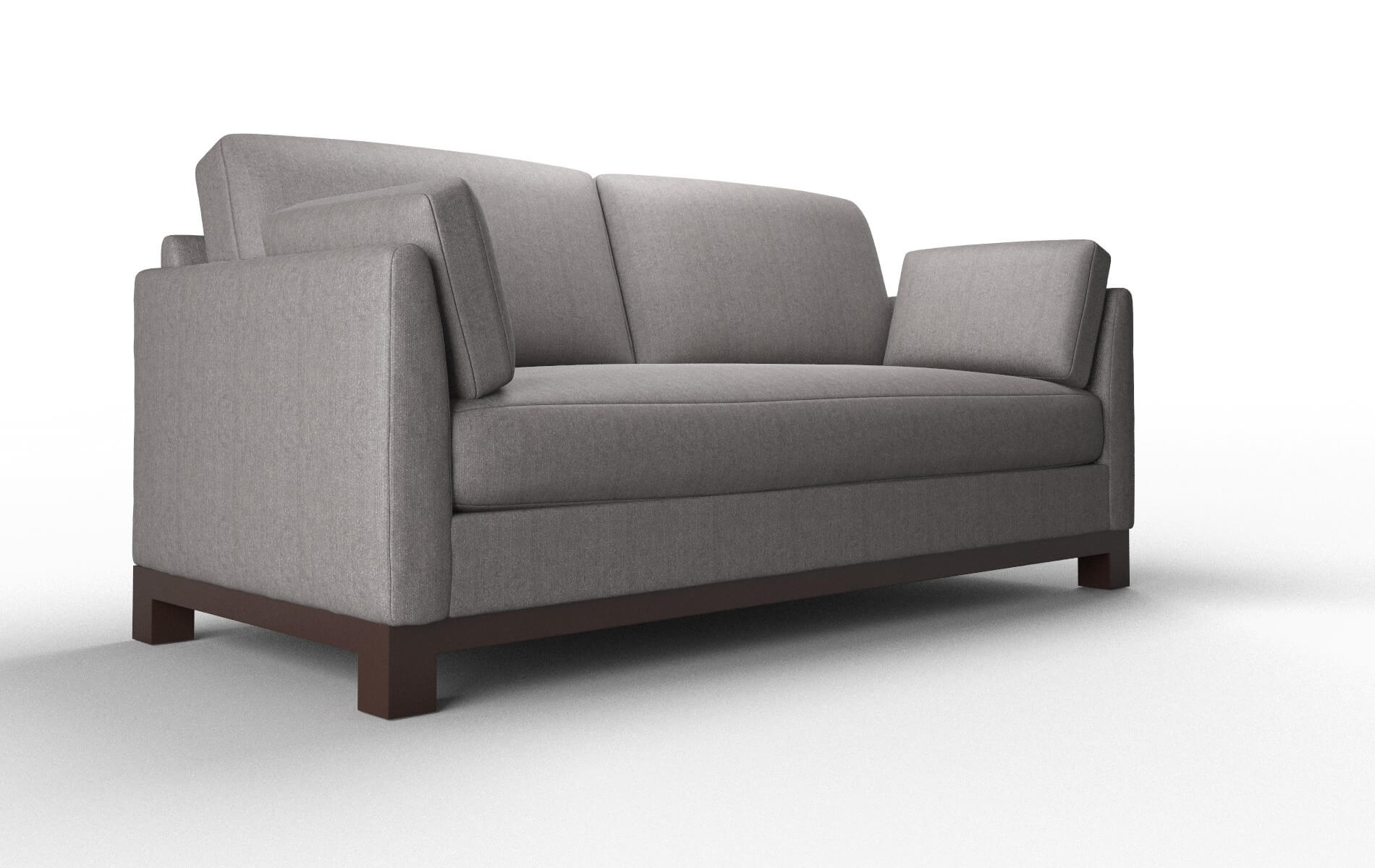 Dover Sasha Granite Sofa espresso legs 2