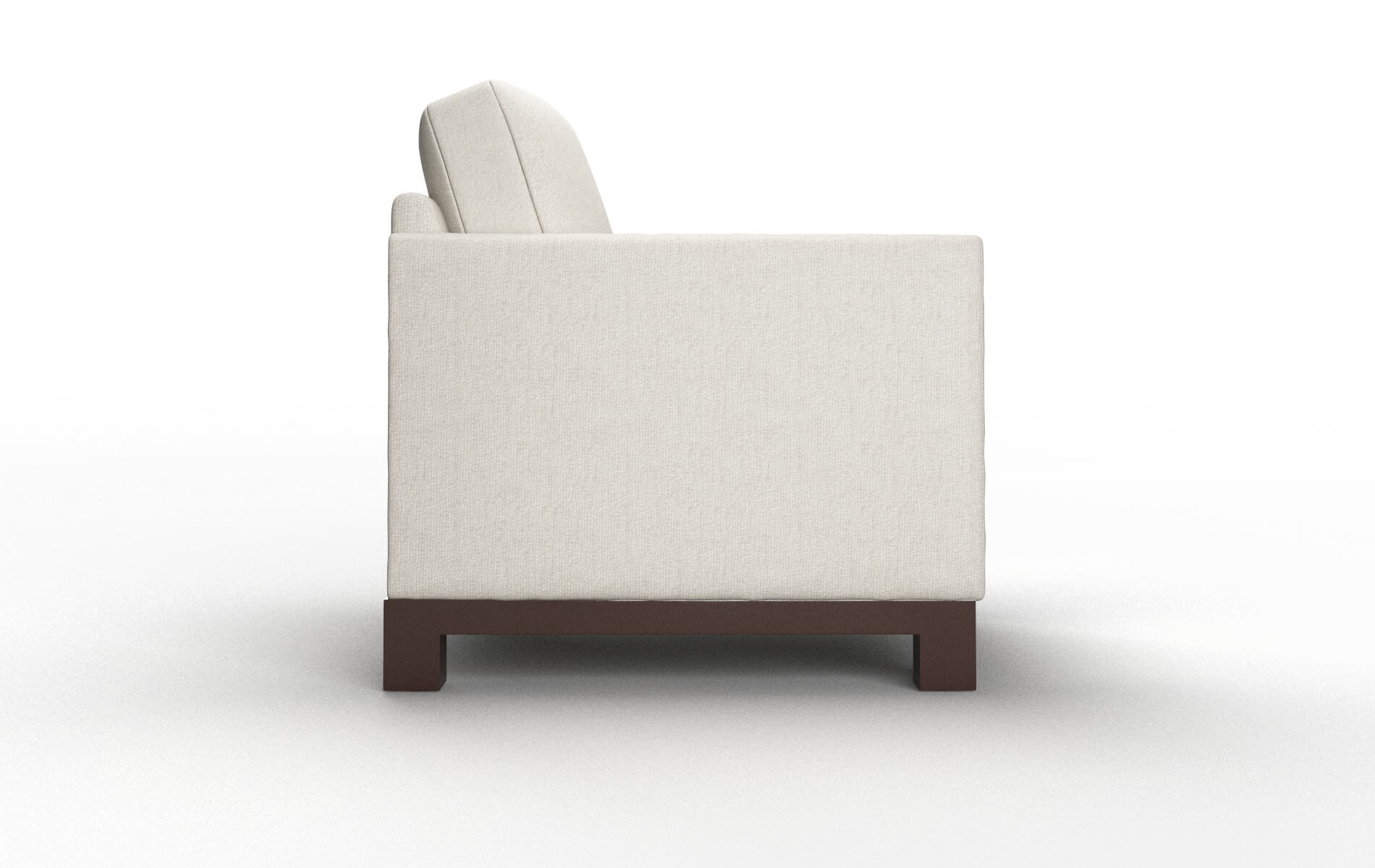 Dover Sasha Linen Chair espresso legs 3