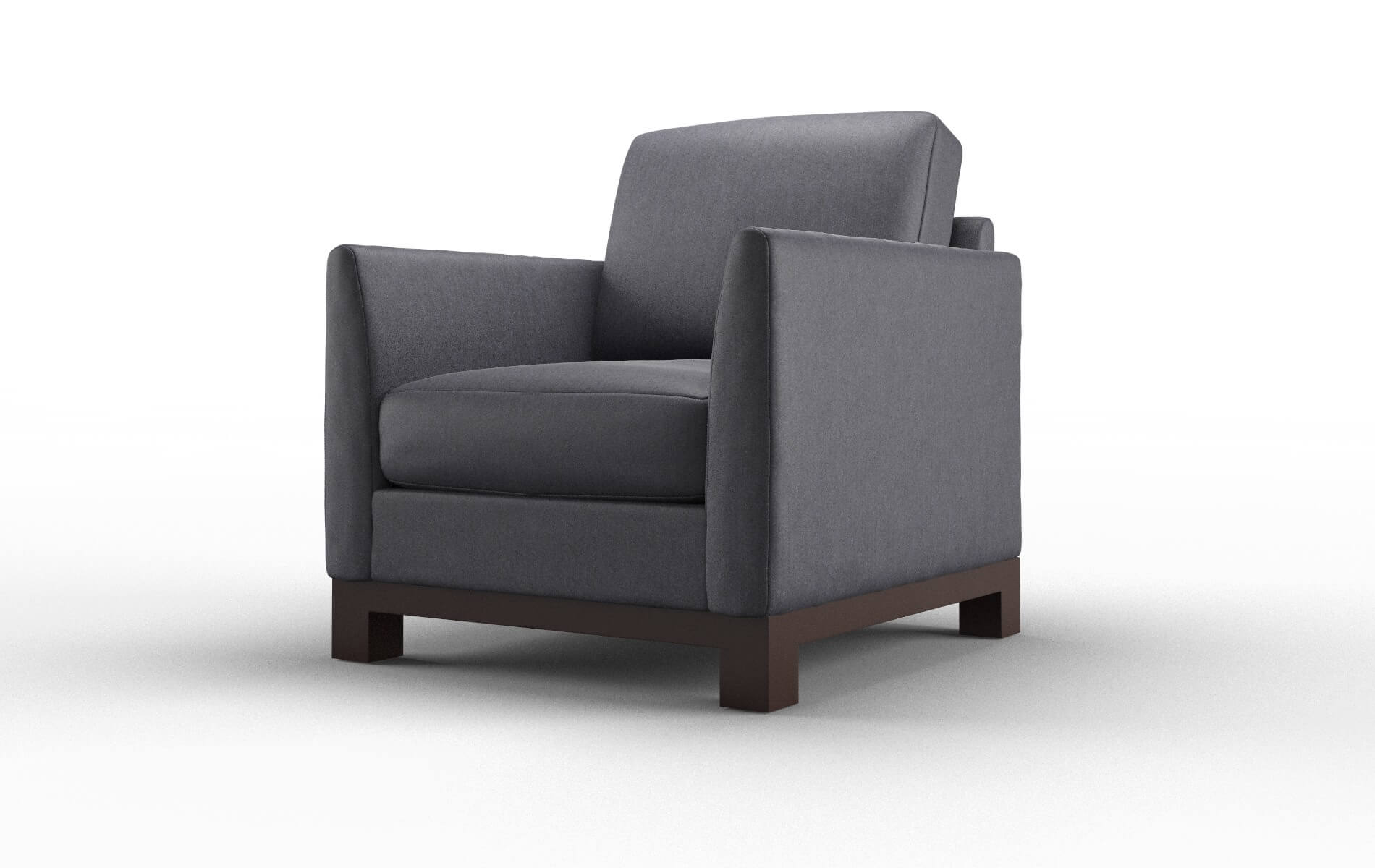 Dover Sasha Navy Chair espresso legs 4