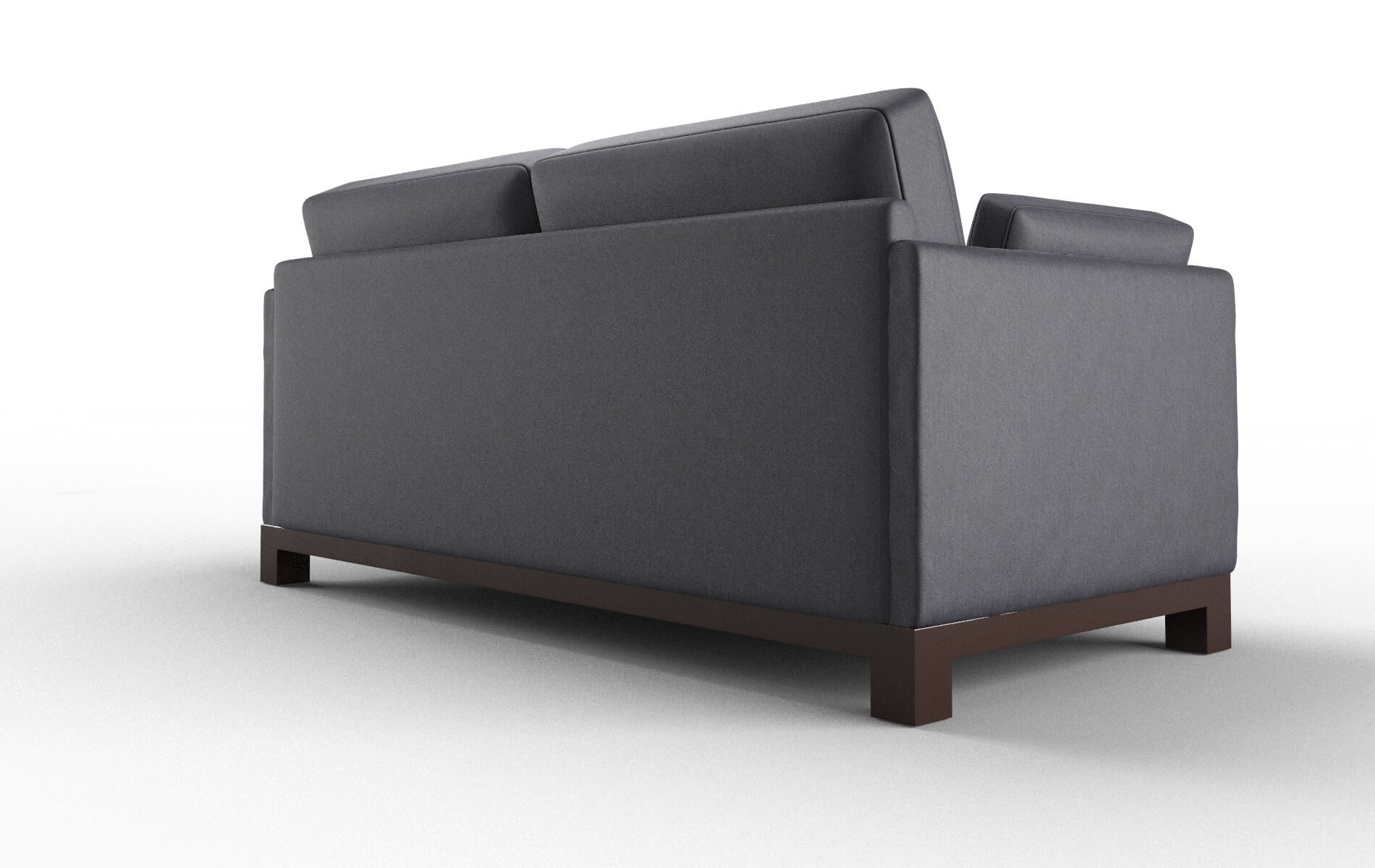 Dover Sasha Navy Sofa espresso legs 4