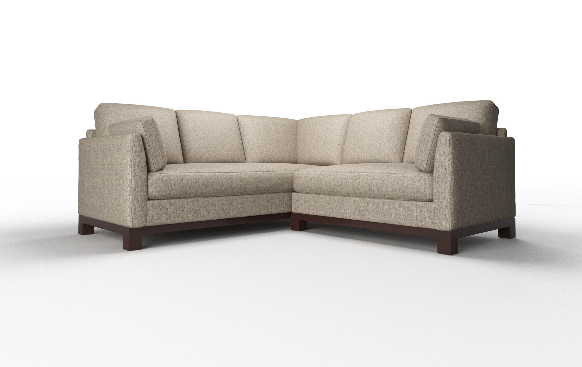 Dover Solifestyle 51 Sectional espresso legs 1