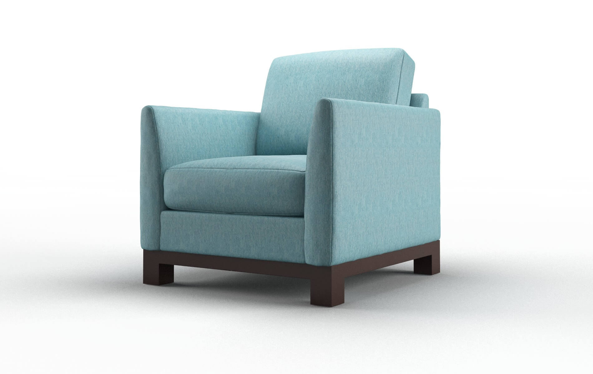Dover Sorrento Denim Chair espresso legs 4