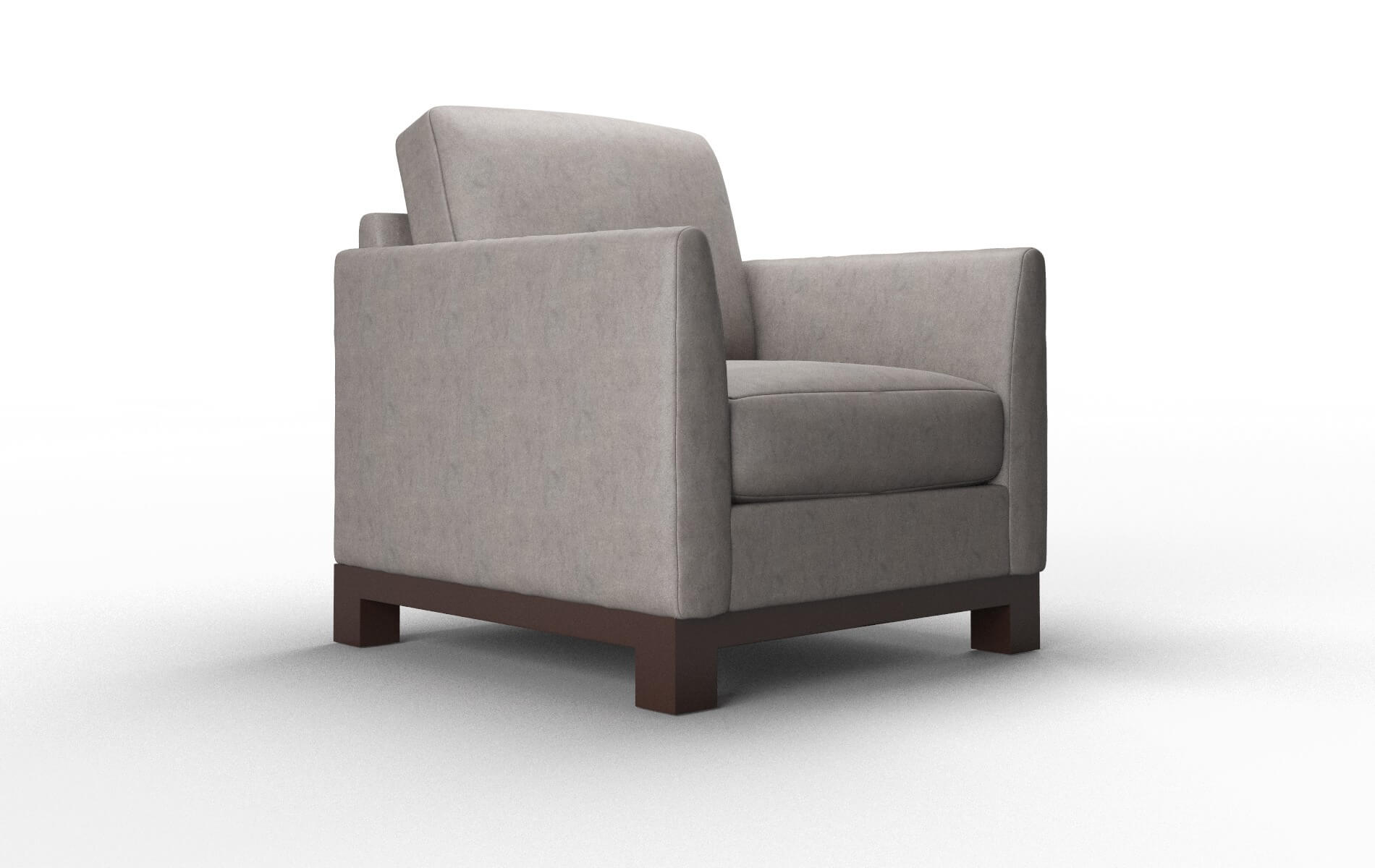 Dover Suave Slate Chair espresso legs 2