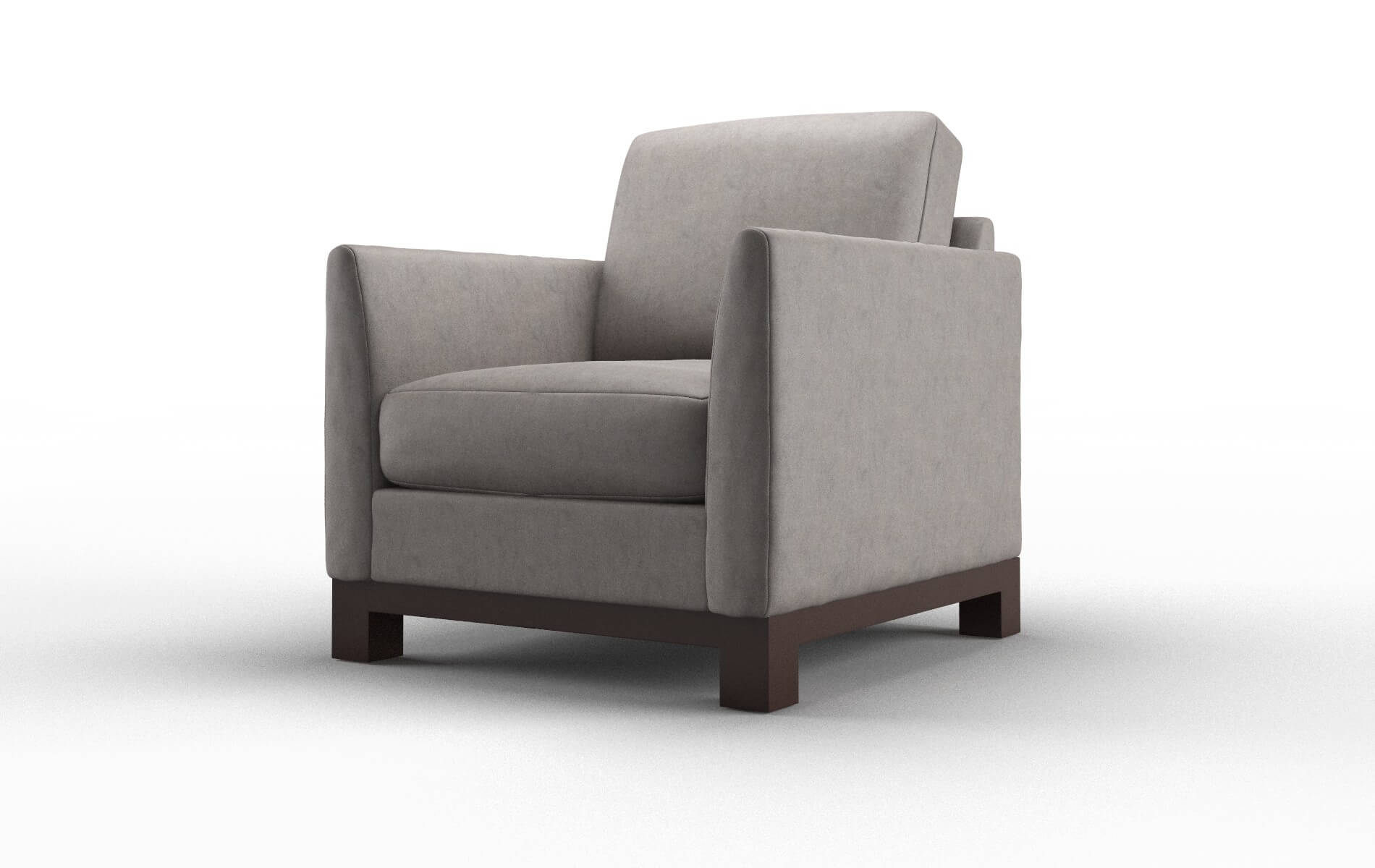 Dover Suave Slate Chair espresso legs 4