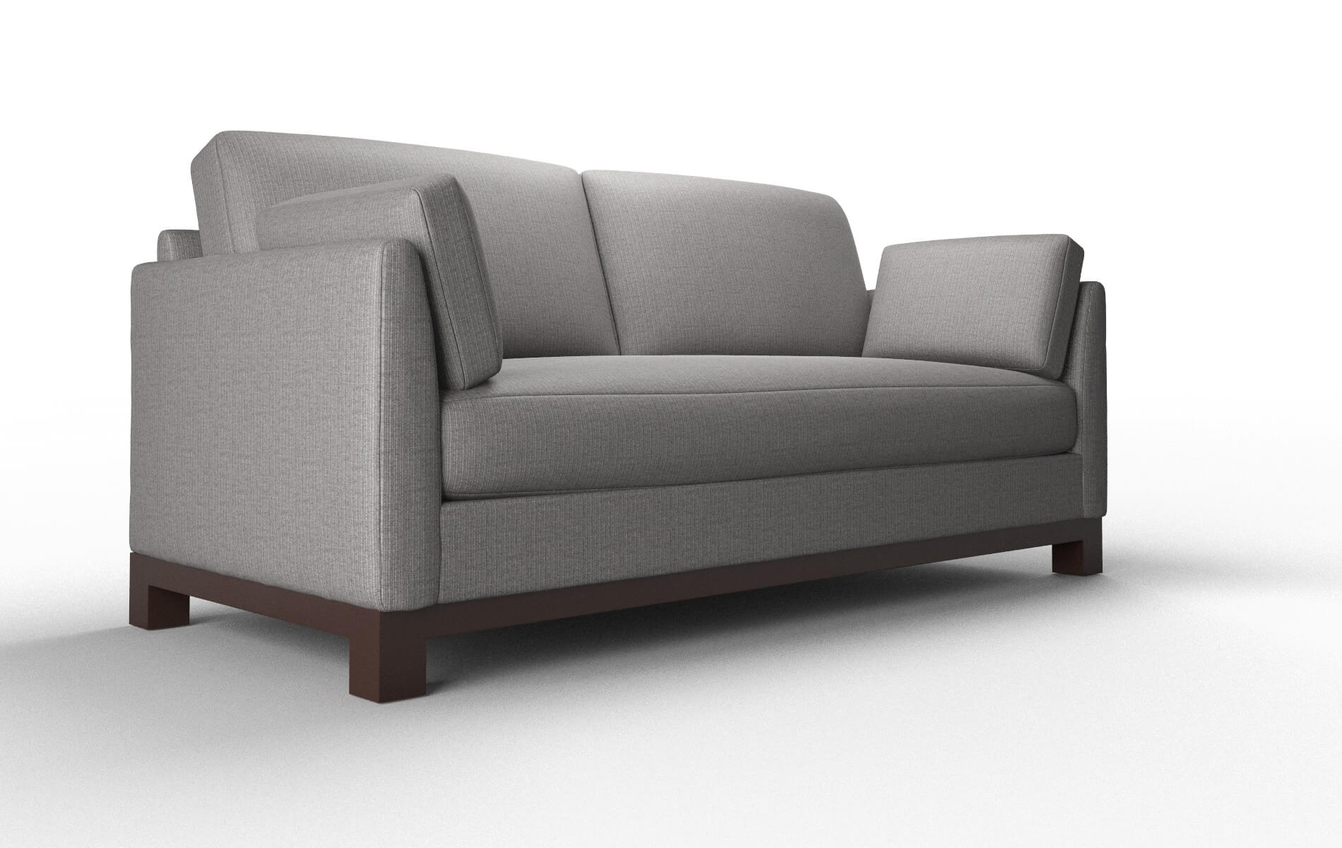 Dover Terrain Oatmeal Sofa espresso legs 2