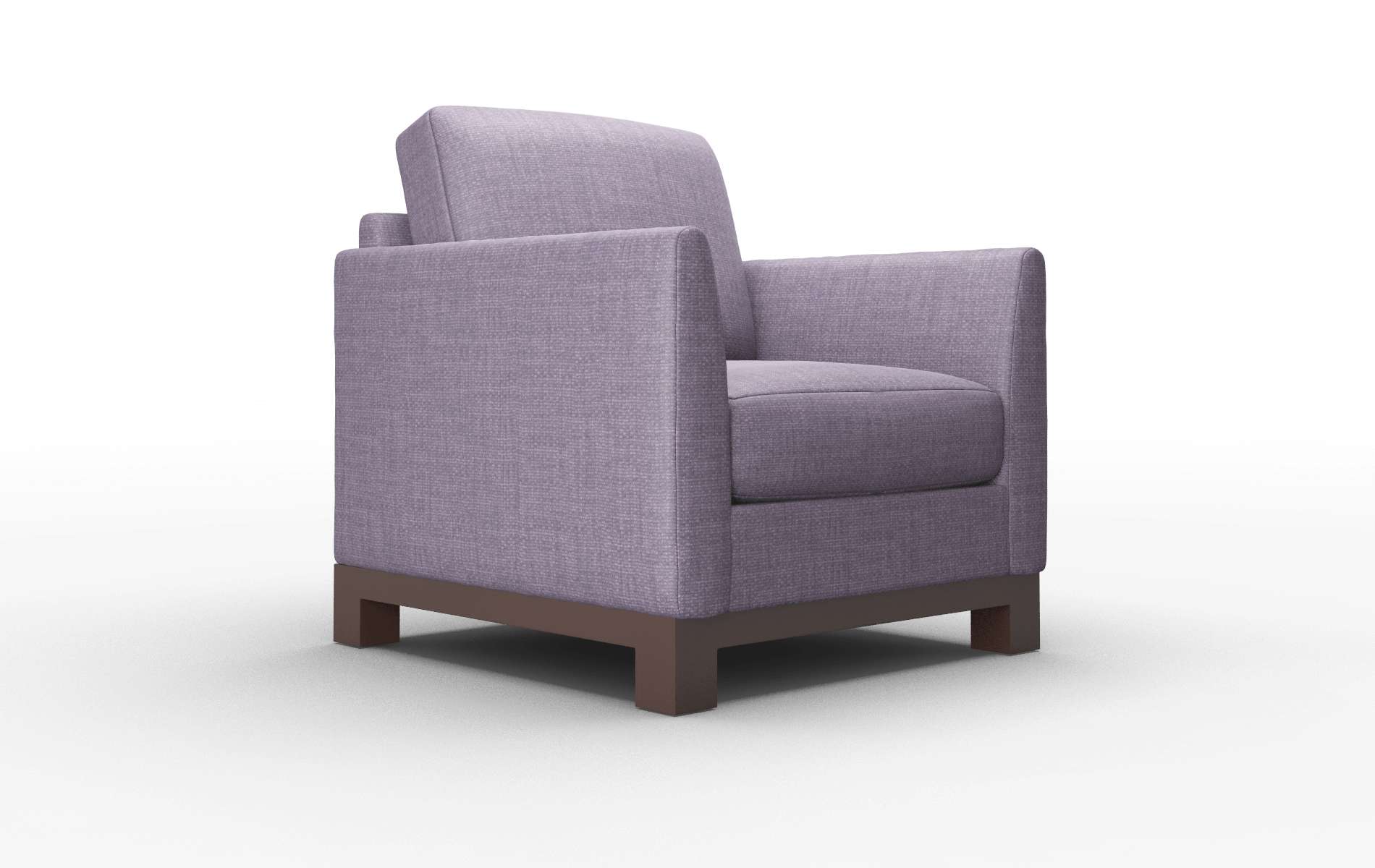 Dover Tess Blackberry Chair espresso legs 2