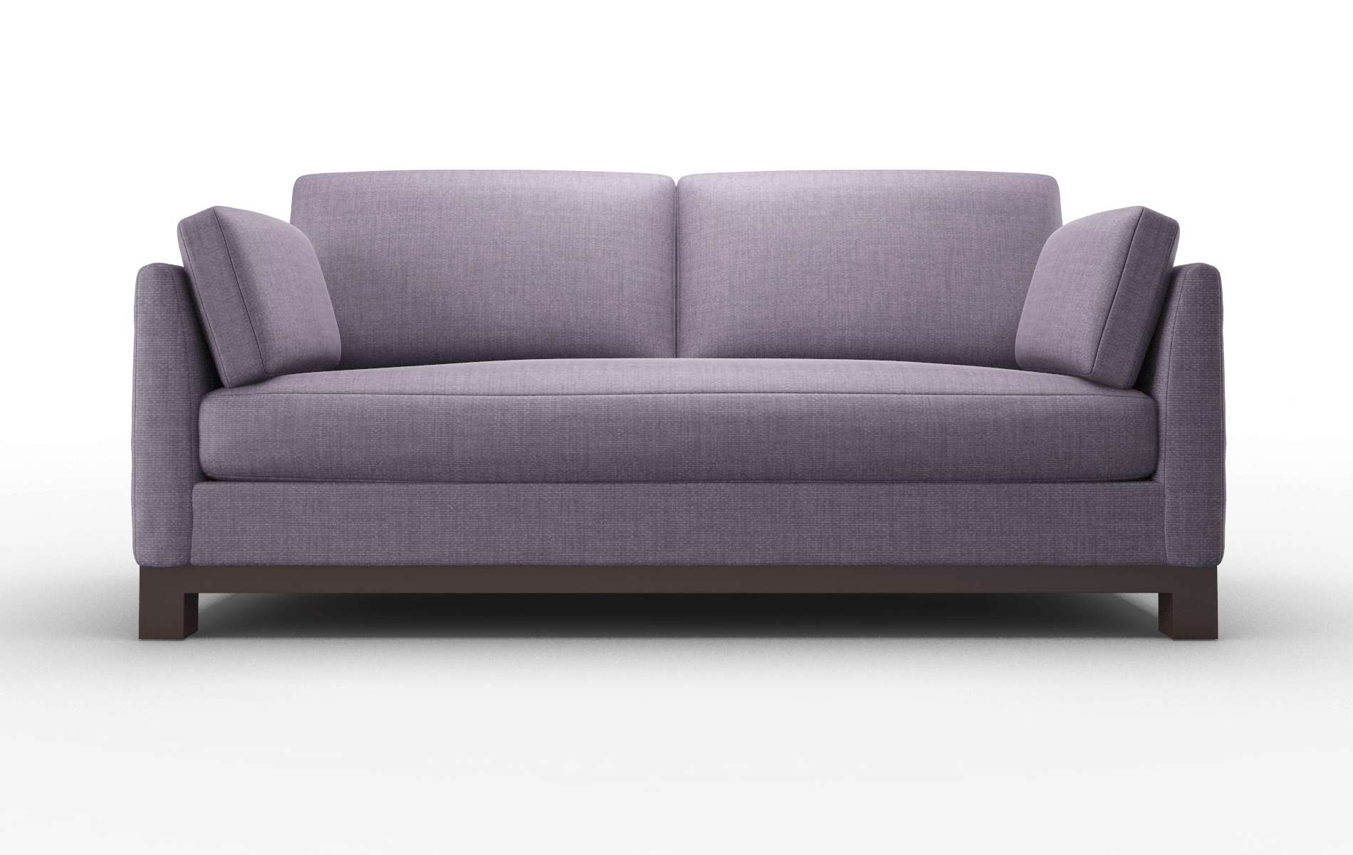 Dover Tess Blackberry Sofa espresso legs 1