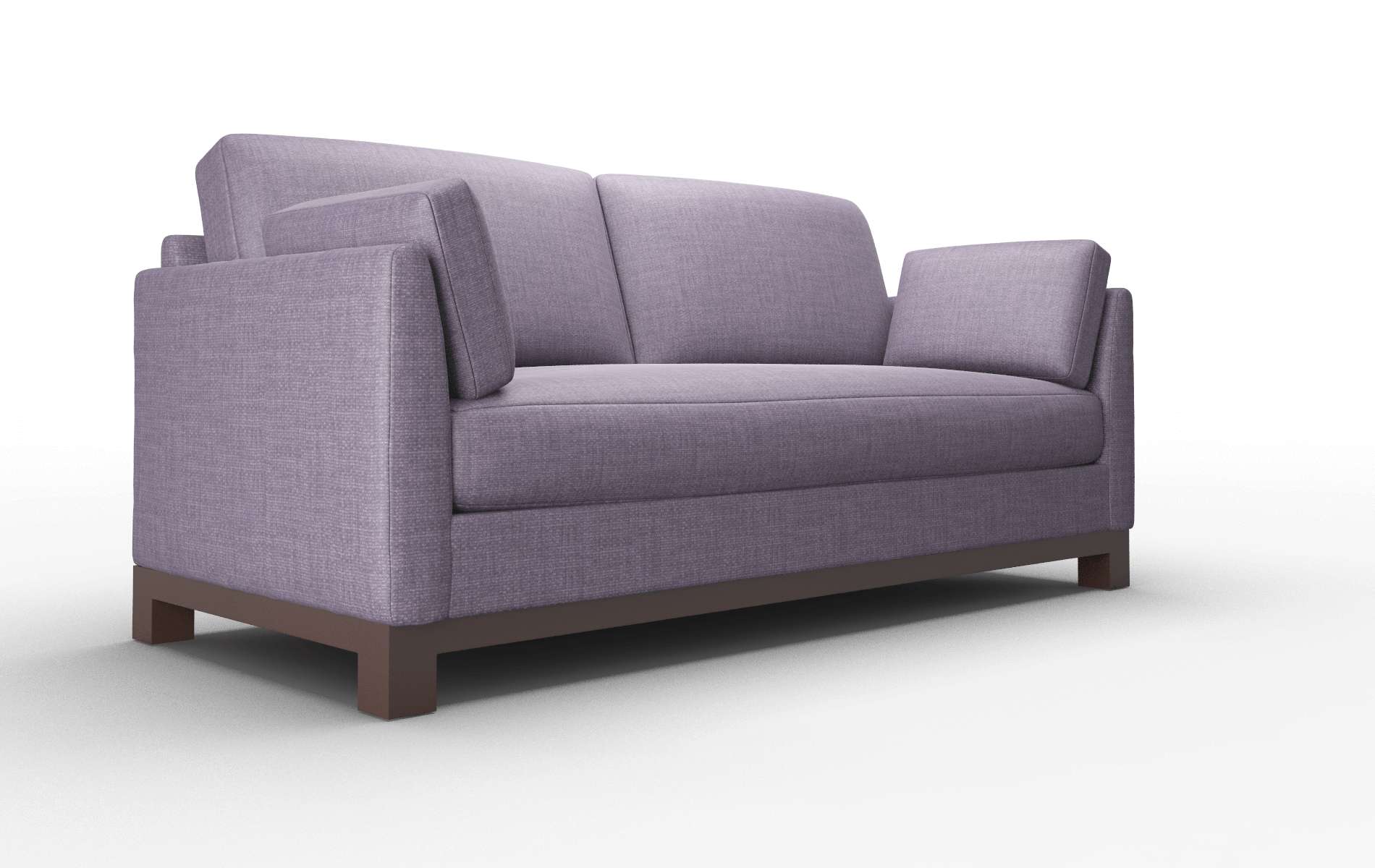 Dover Tess Blackberry Sofa espresso legs 2