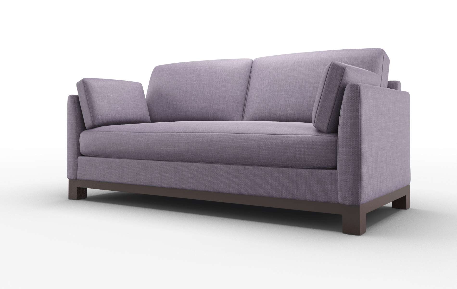 Dover Tess Blackberry Sofa espresso legs 4