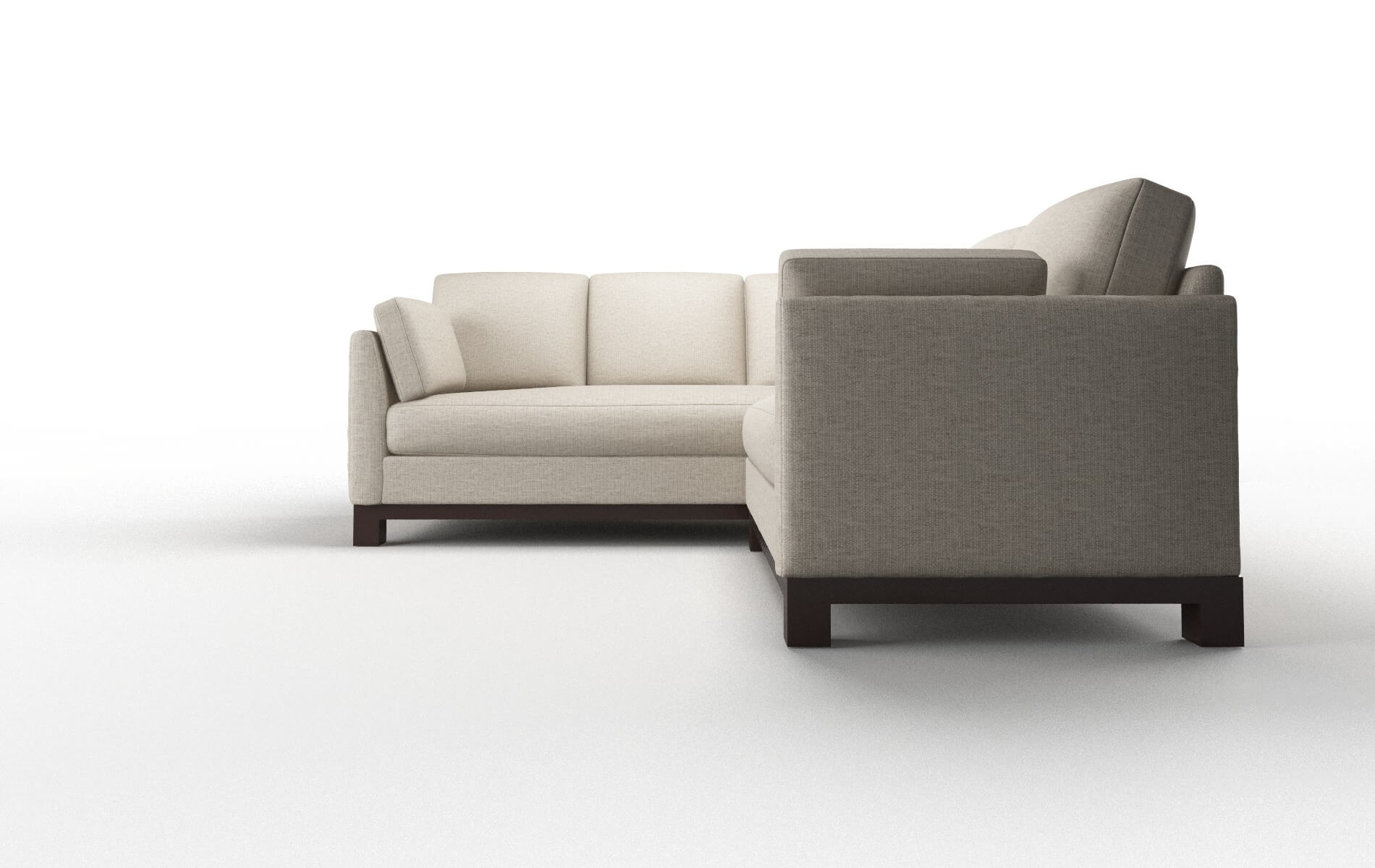 Dover Urban_d Steel Sectional espresso legs 5