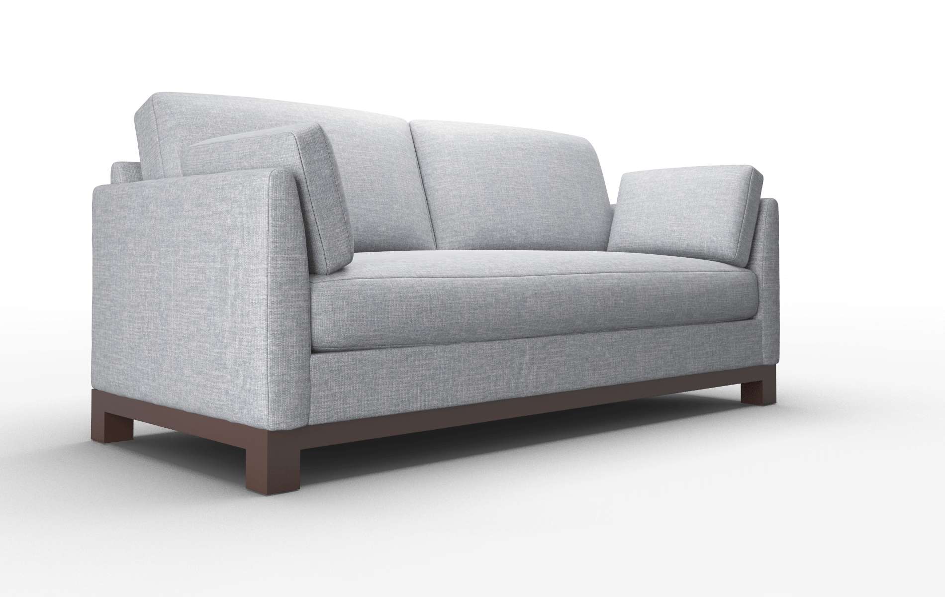Dover Venus Mist Sofa espresso legs 2